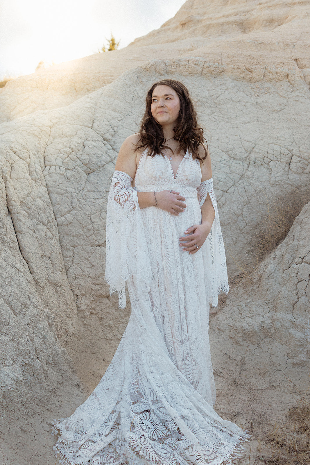 Detachable Bell Sleeves A Western Wedding Co Detachable Bell Sleeves A Western Wedding Co