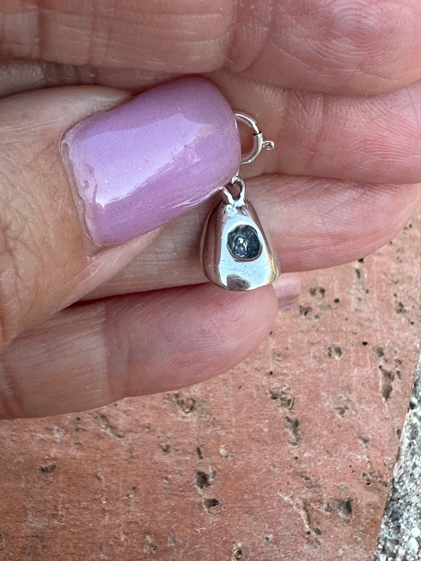 Handcrafted Sterling Silver Cowboy Hat Charm