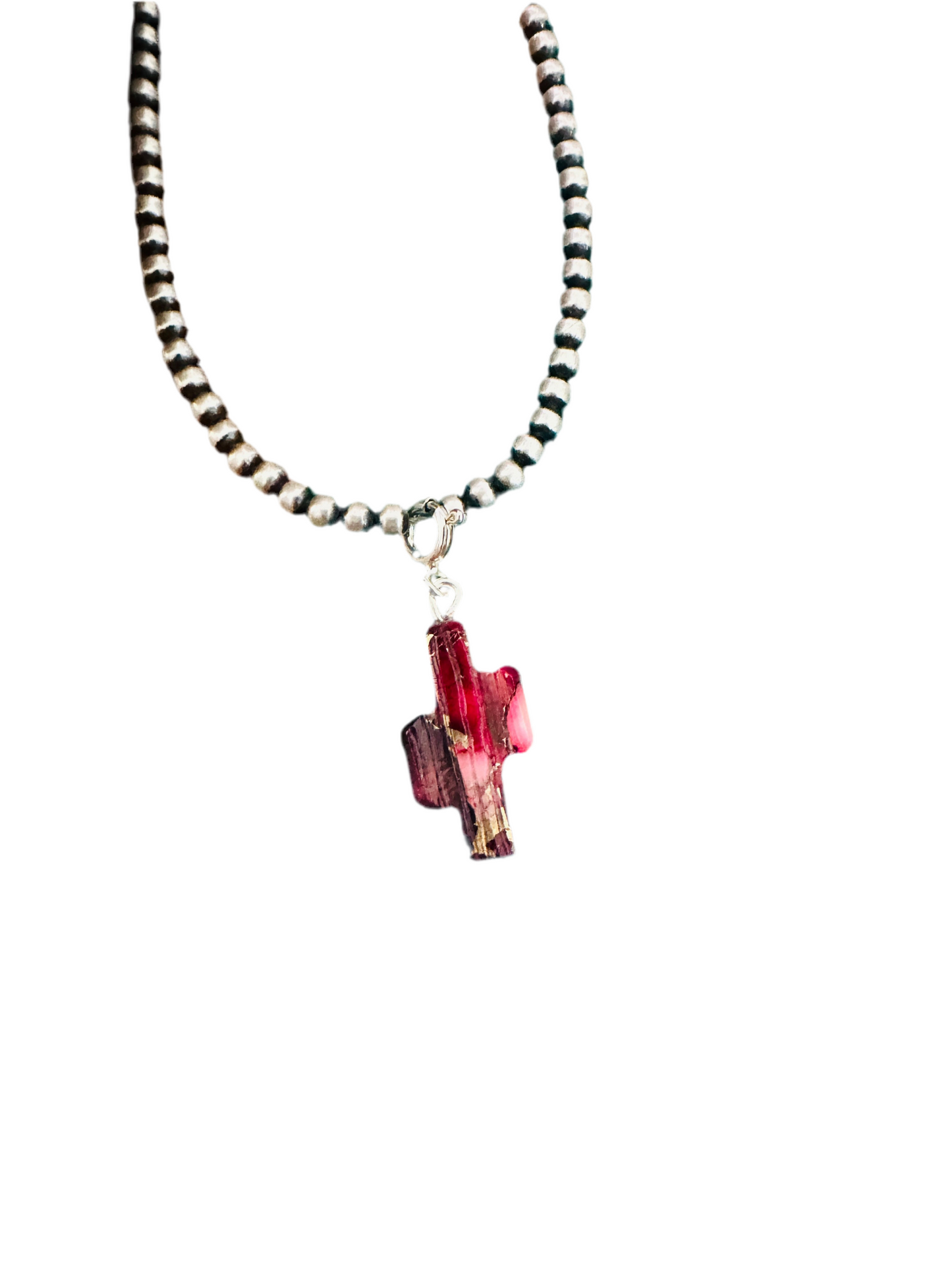 Handcrafted & Hand Carved Rose Dahlia Saguaro Cactus Charm