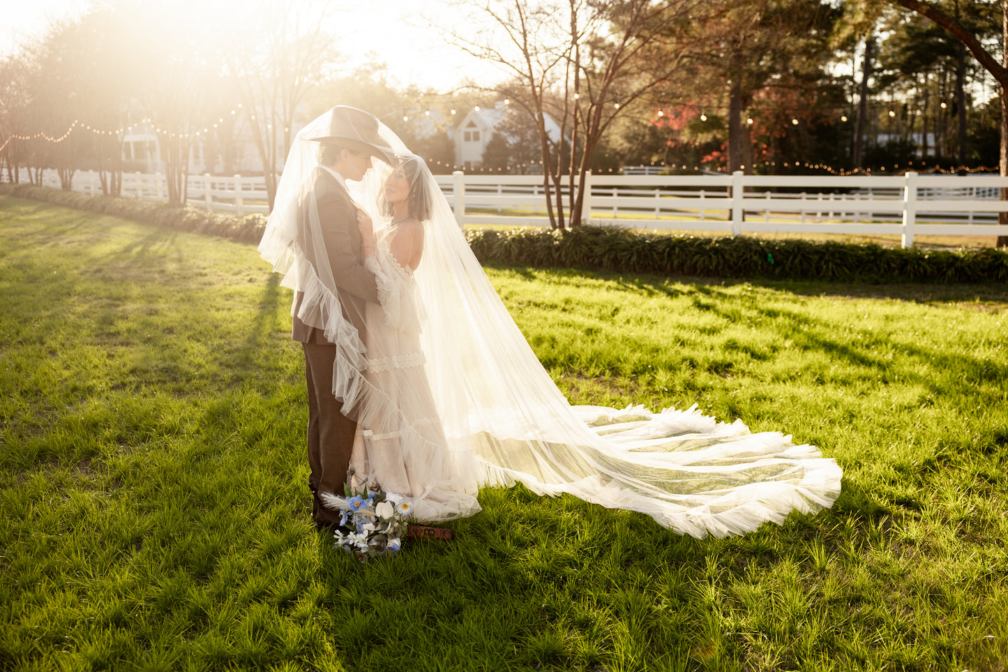 Beverly Ruffle Wedding Veil