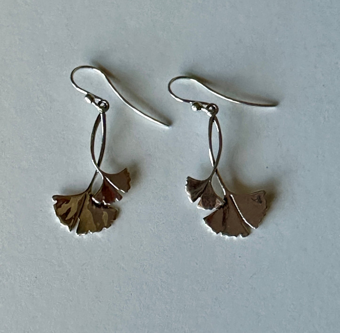 Sterling Silver Flower Earrings