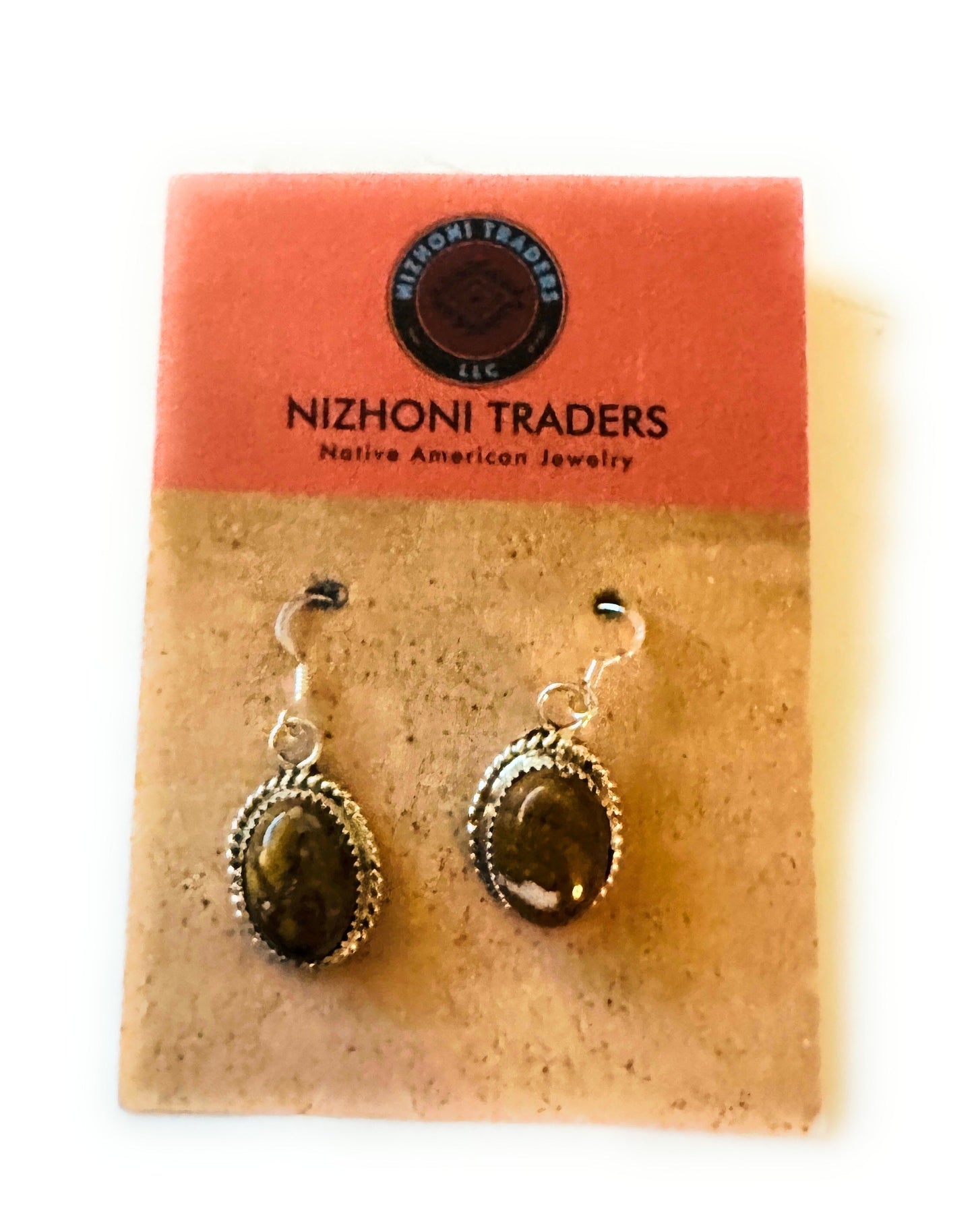 Handcrafted Sterling Silver, & Jasper Dangle Earrings