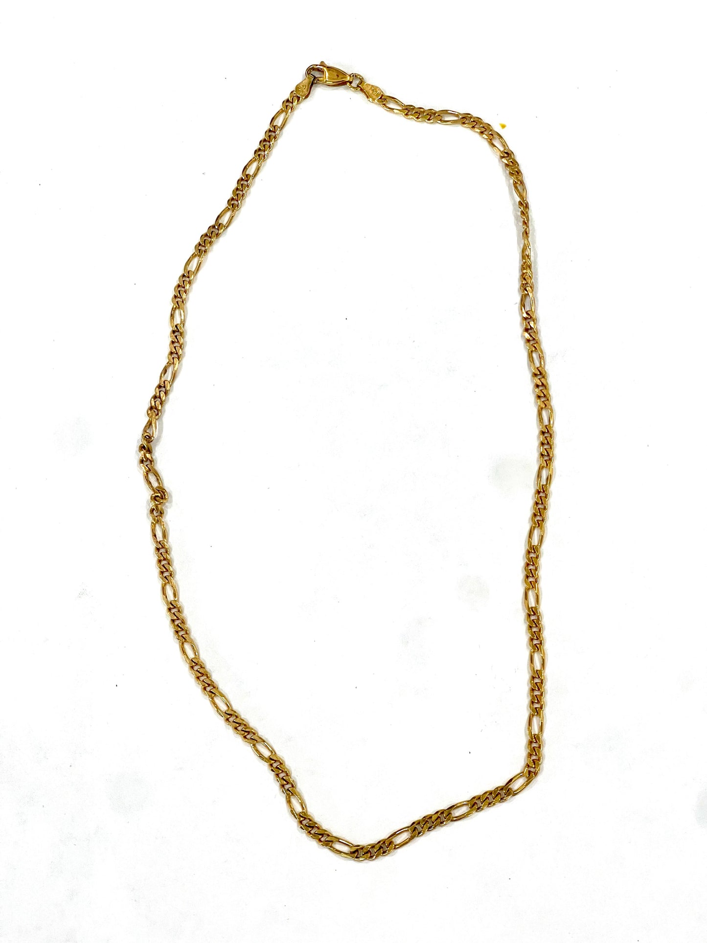 Vintage Gold Plated Chain Necklace