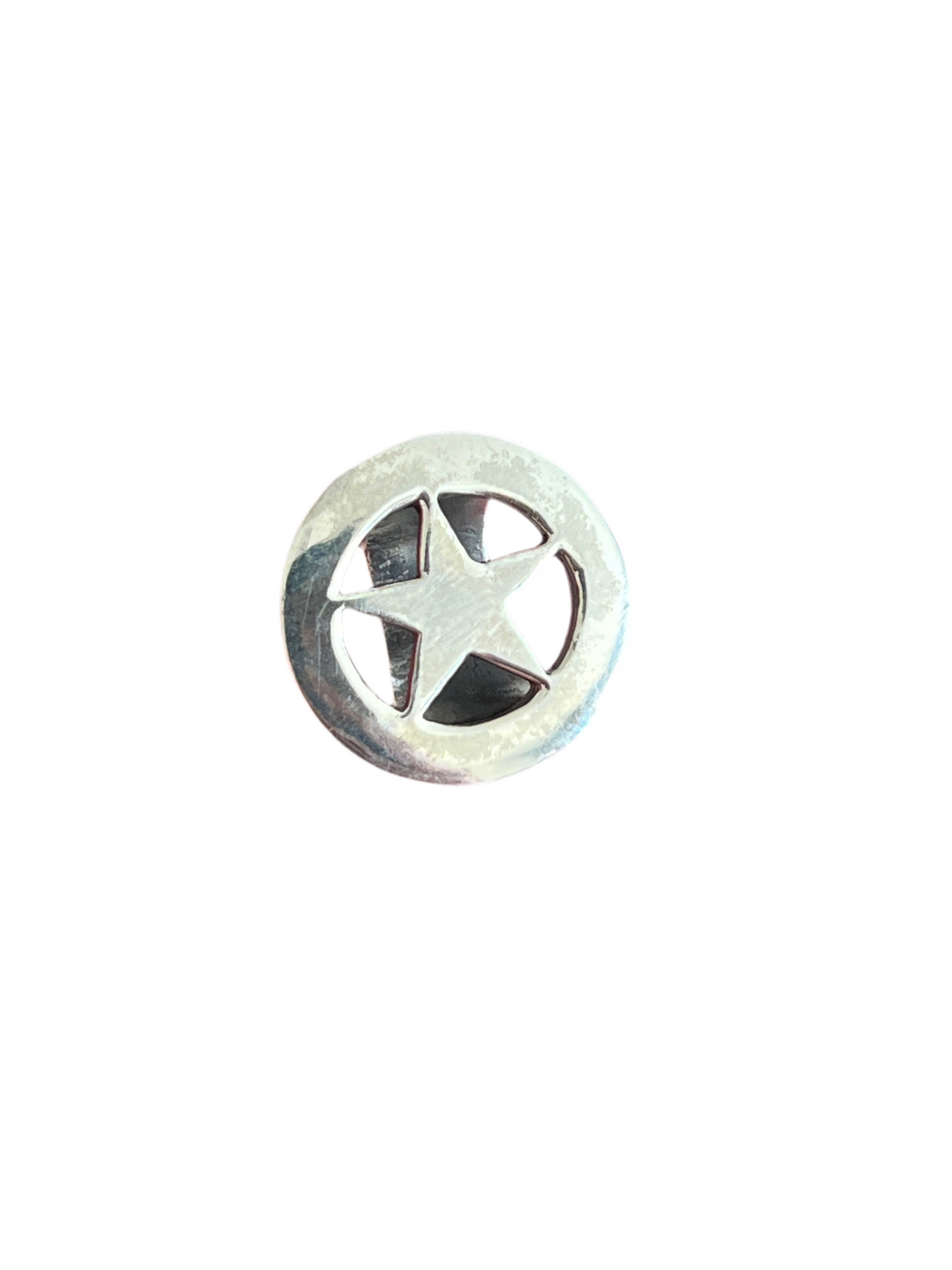 Sterling Silver Concho Slide, The Ranger
