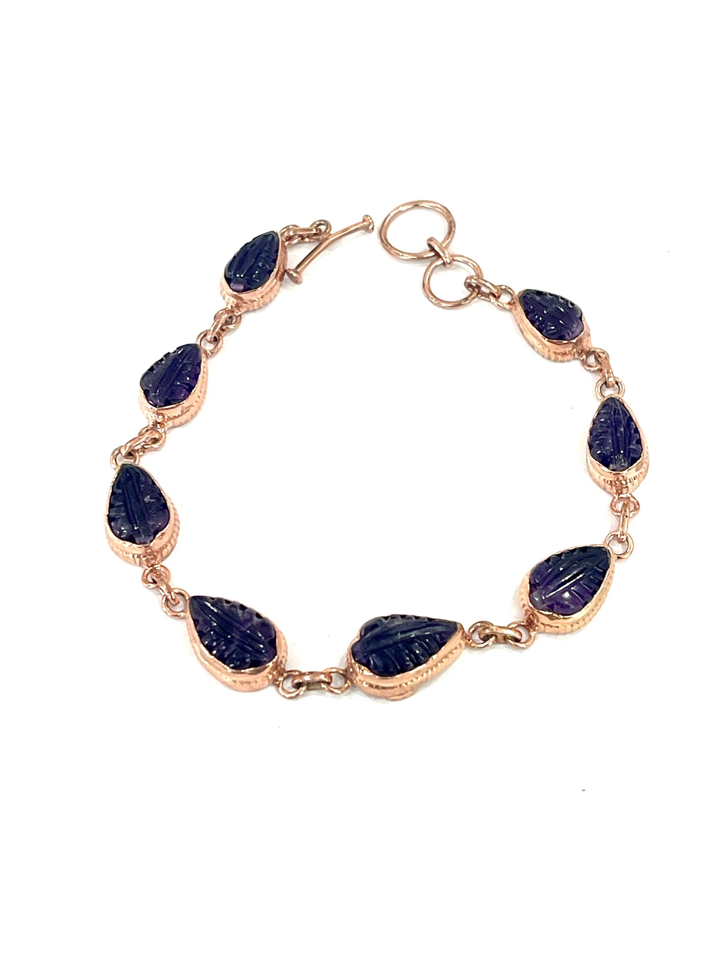Vintage Handmade Copper Chain Bracelet