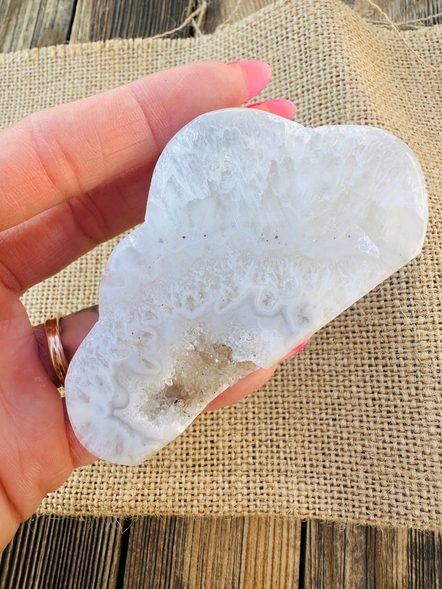 Nizhoni Crystals ✨ Polished Agate Cloud