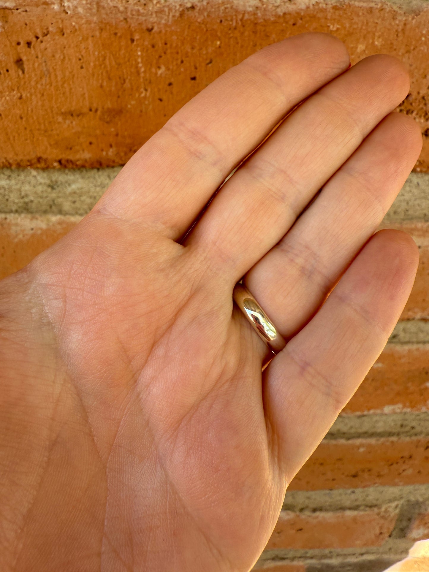 Handmade White Buffalo & Sterling Adjustable 2 Stone Ring