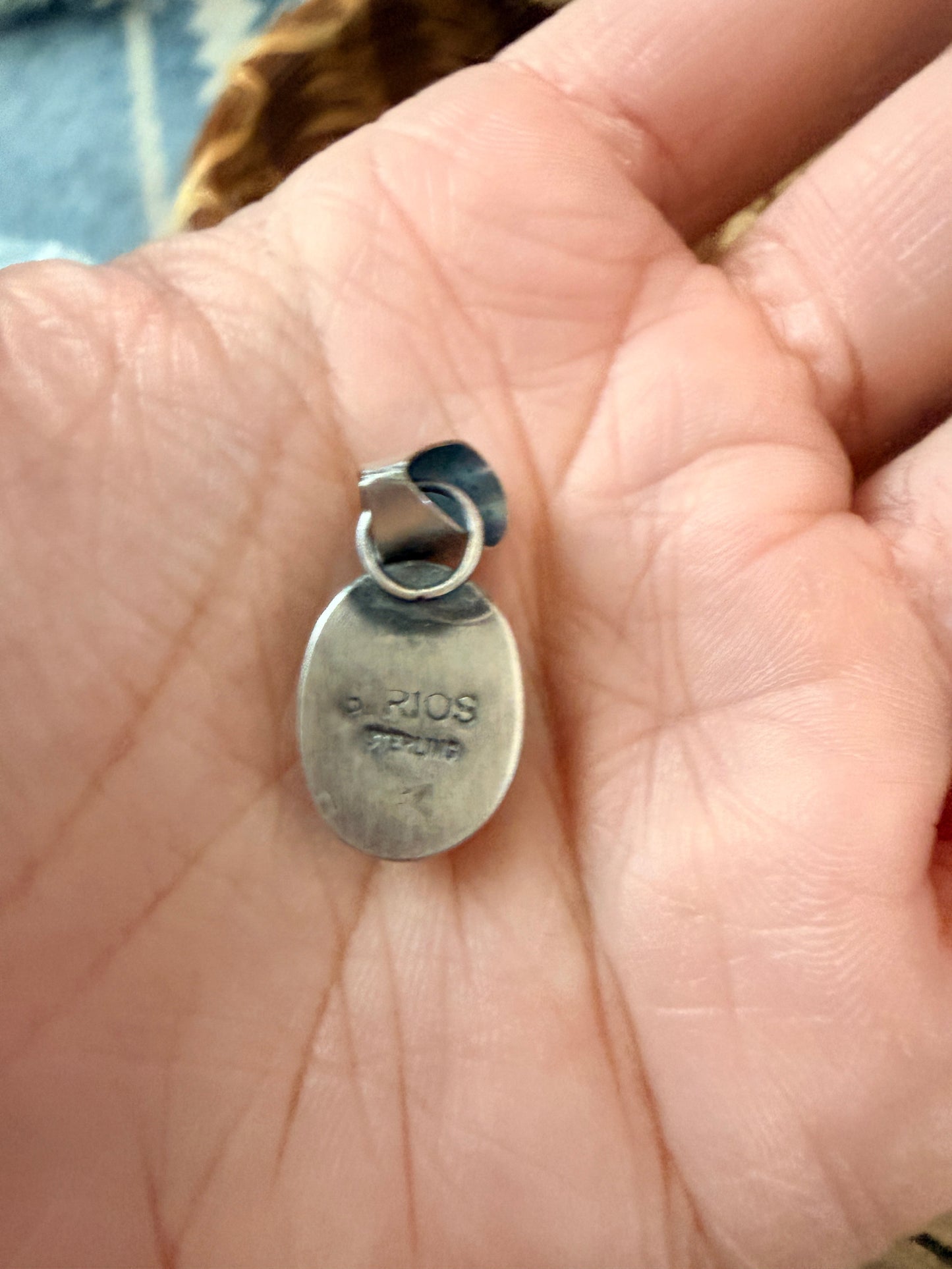 Handcrafted Sterling Silver & Onyx Pendant