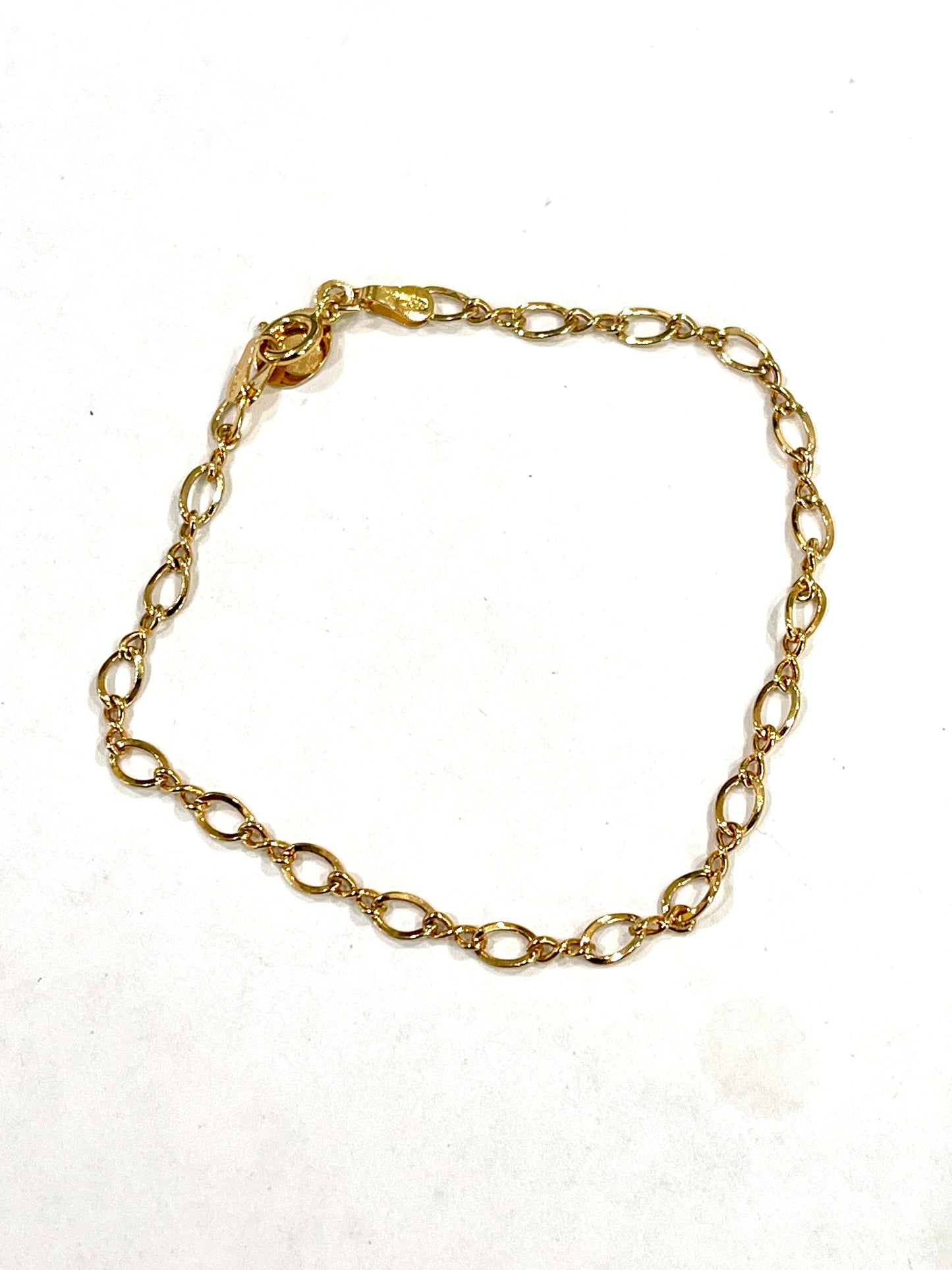 Vintage Gold Plated Chain Bracelet