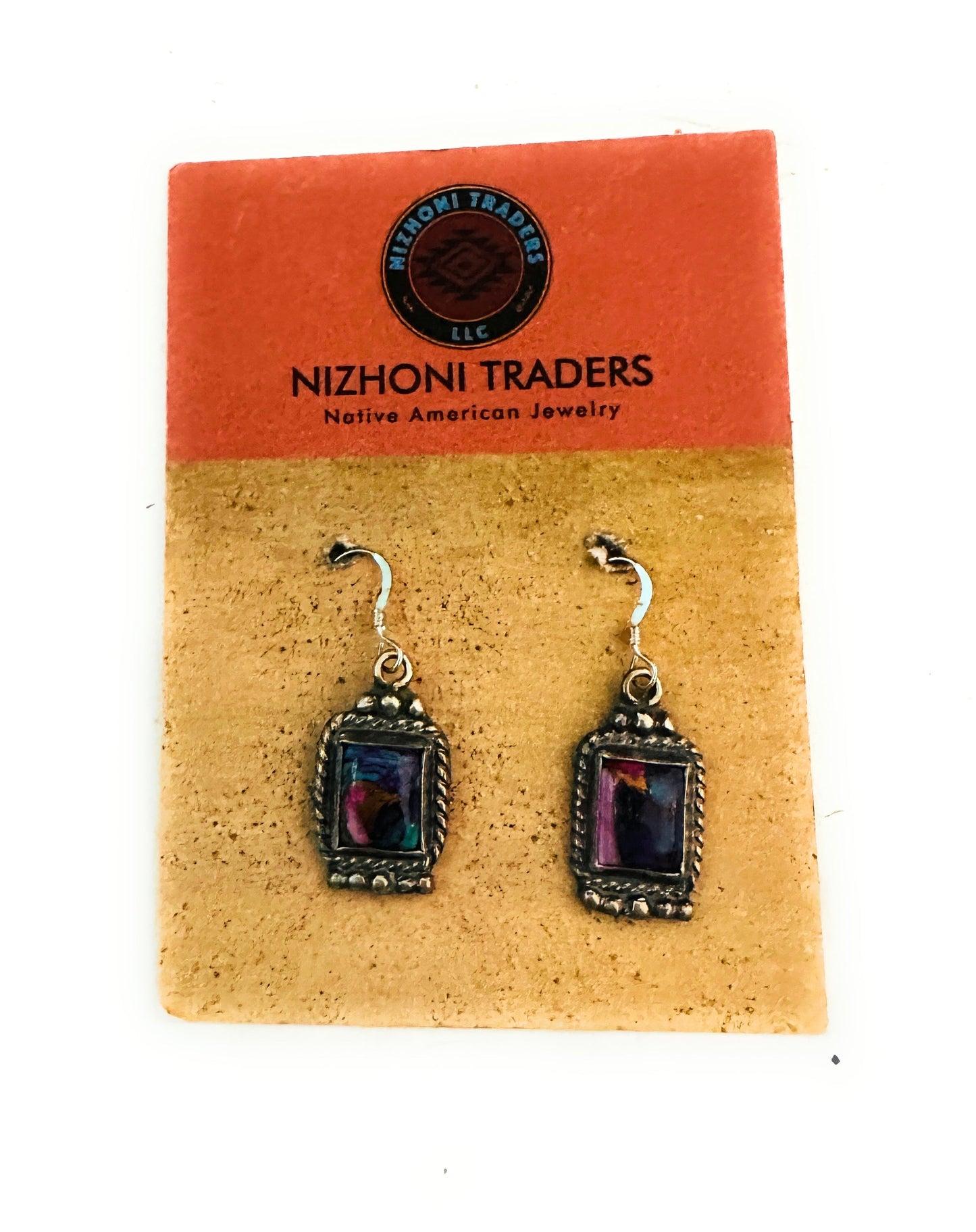 Handcrafted Pink Dream Mojave & Sterling Silver Dangle Earrings