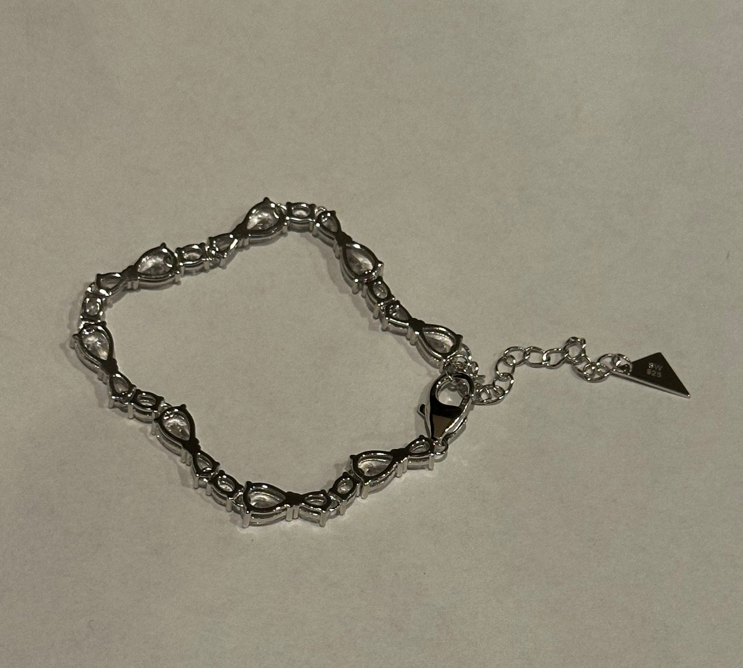 Sterling Silver Wyatt CZ Tennis Bracelet