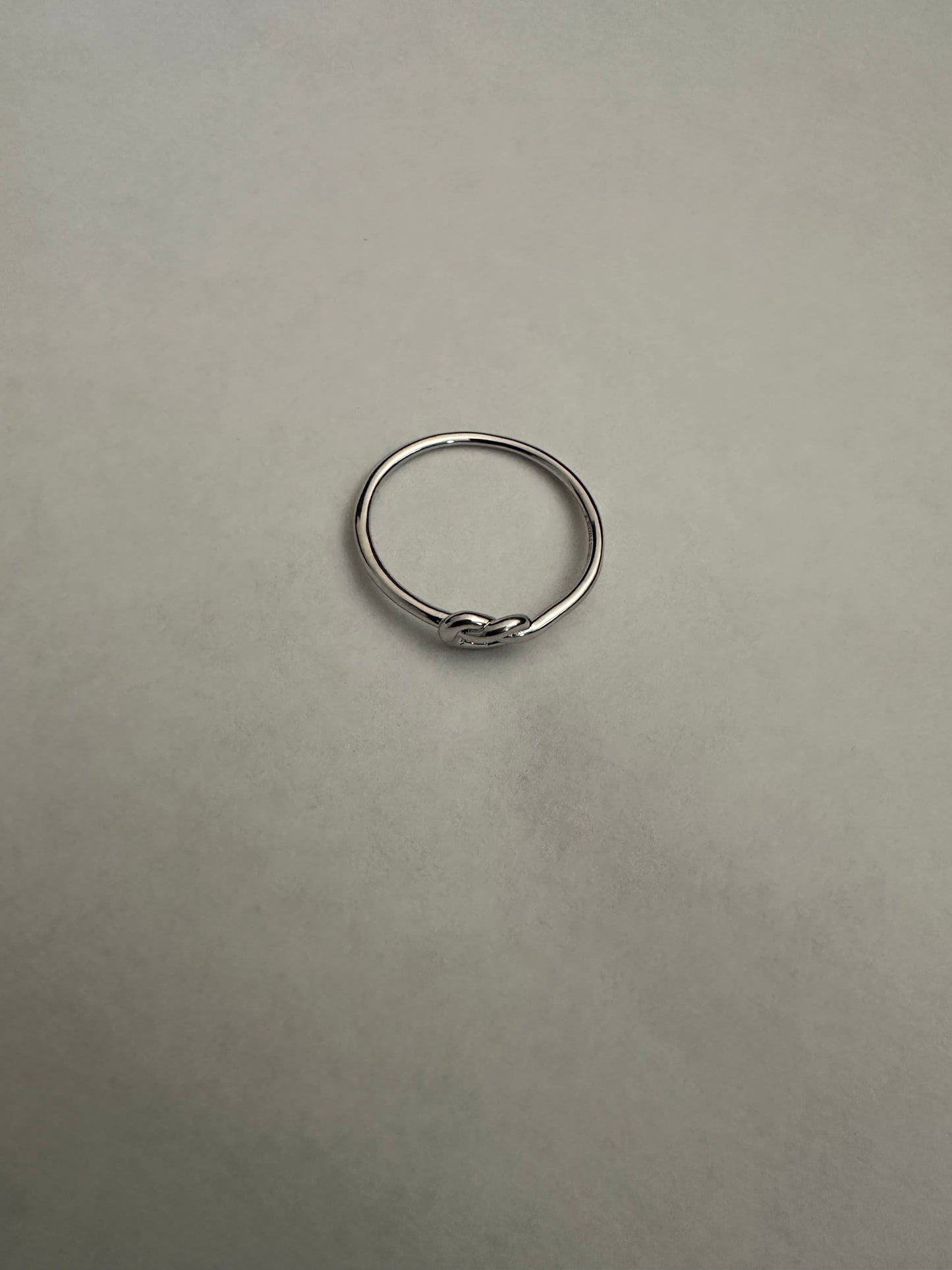 Sterling Silver Love Knot Ring