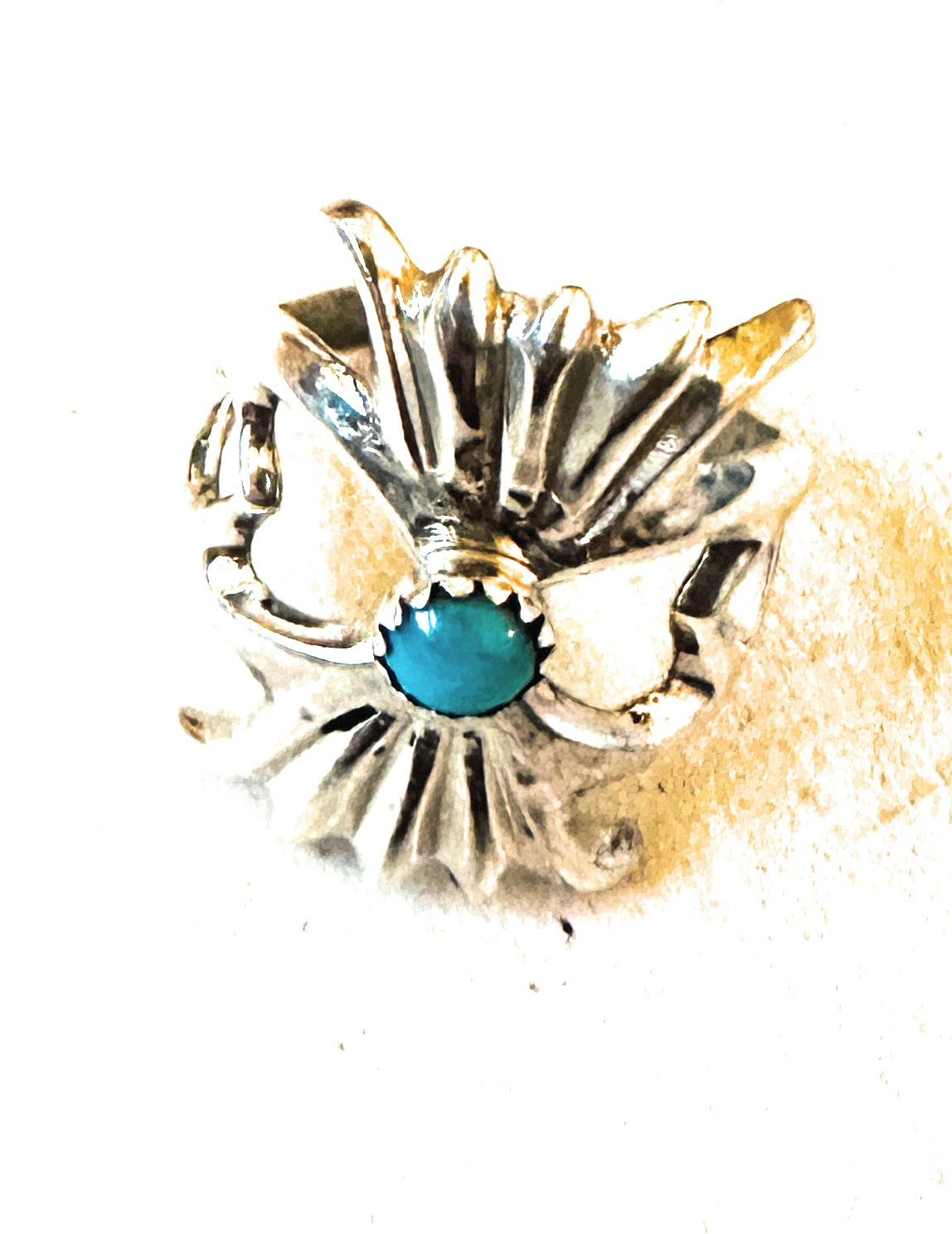 Handcrafted Turquoise & Sterling Silver Ring