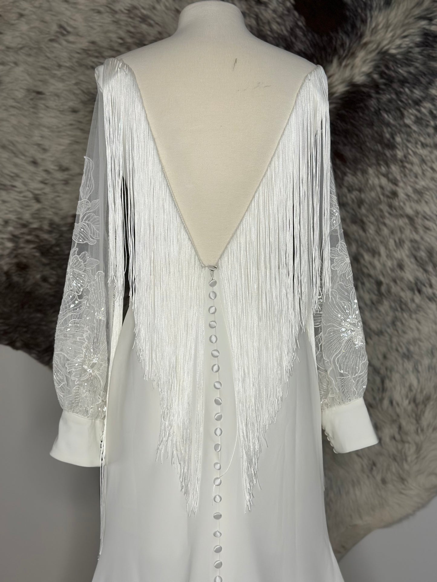 The Cindy Gown, Mini Dress and Overskirt Set