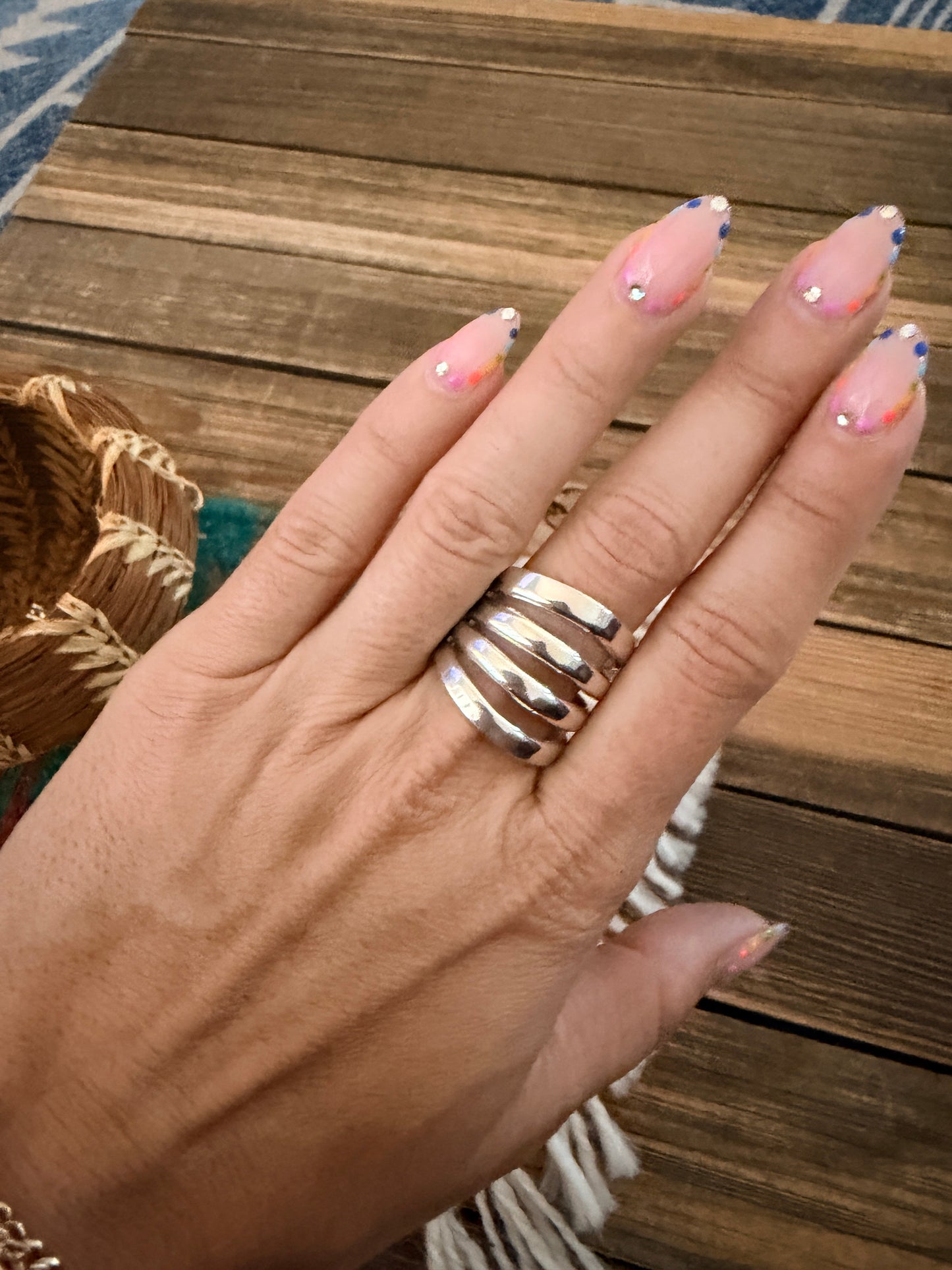 Handcrafted Sterling Silver Band Ring