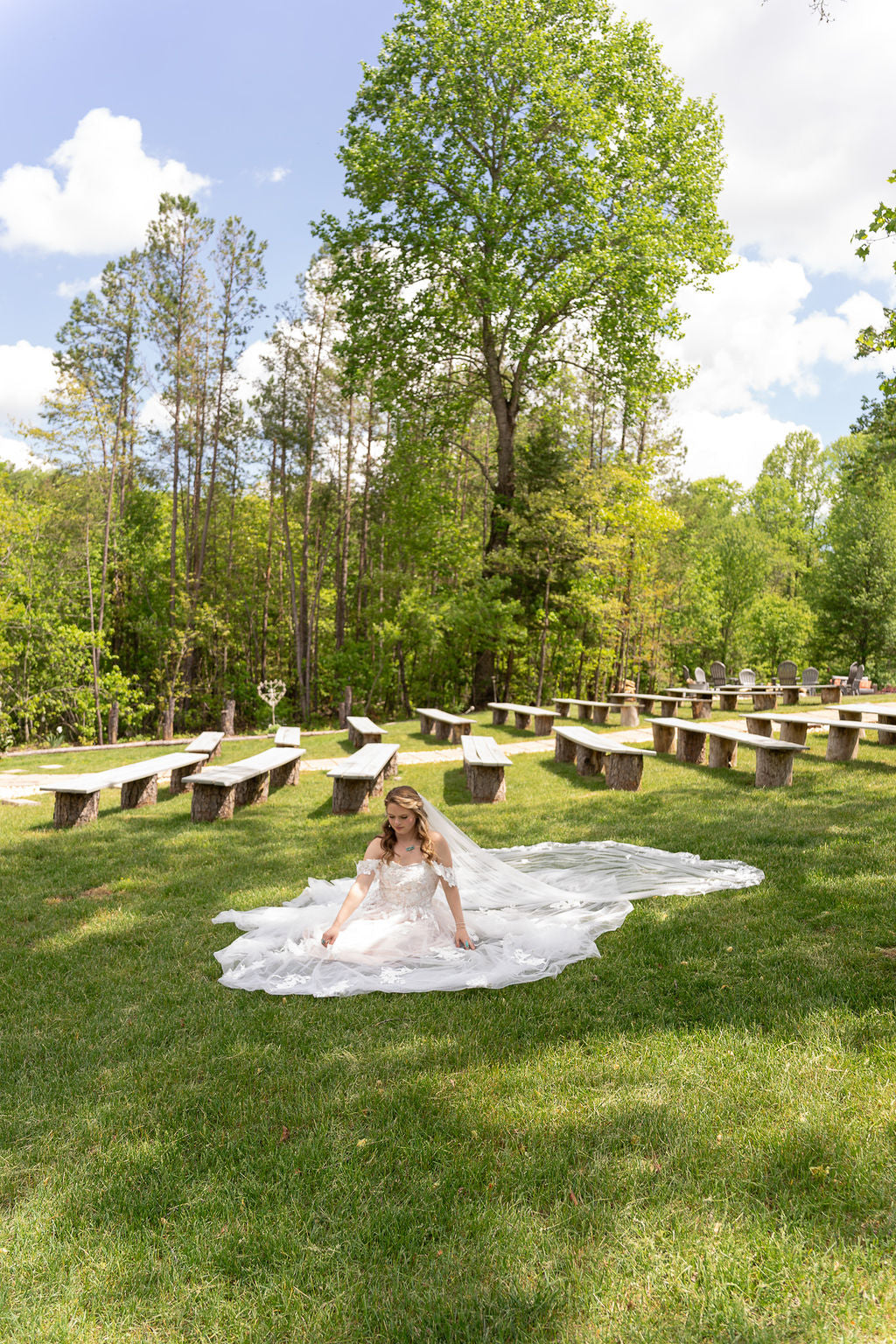 The Priscilla Lace Veil