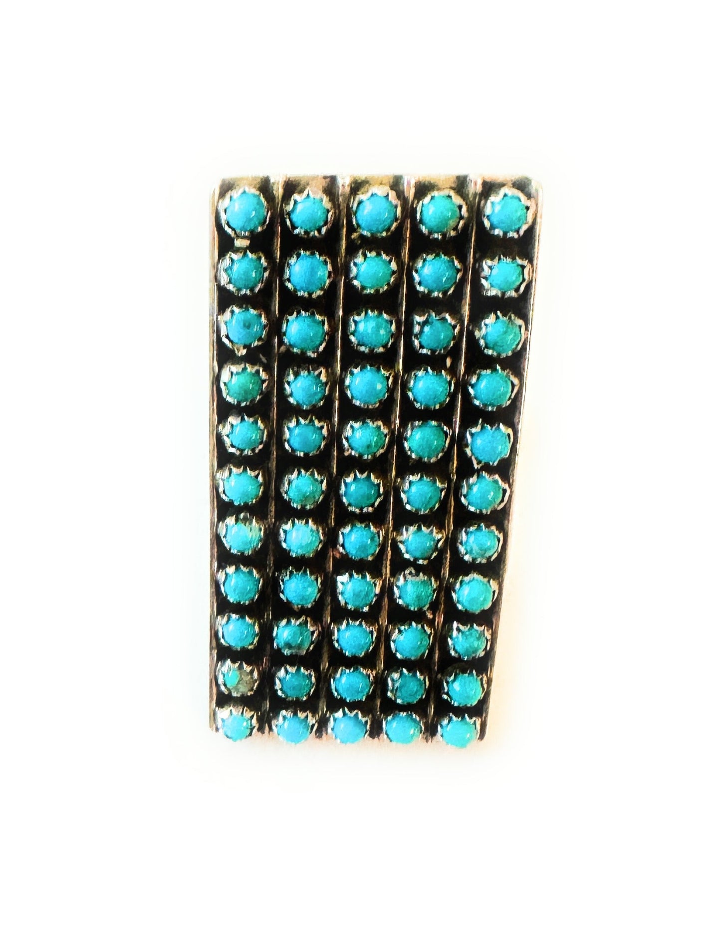Handcrafted Sterling Silver & Turquoise Snake Eye Ring