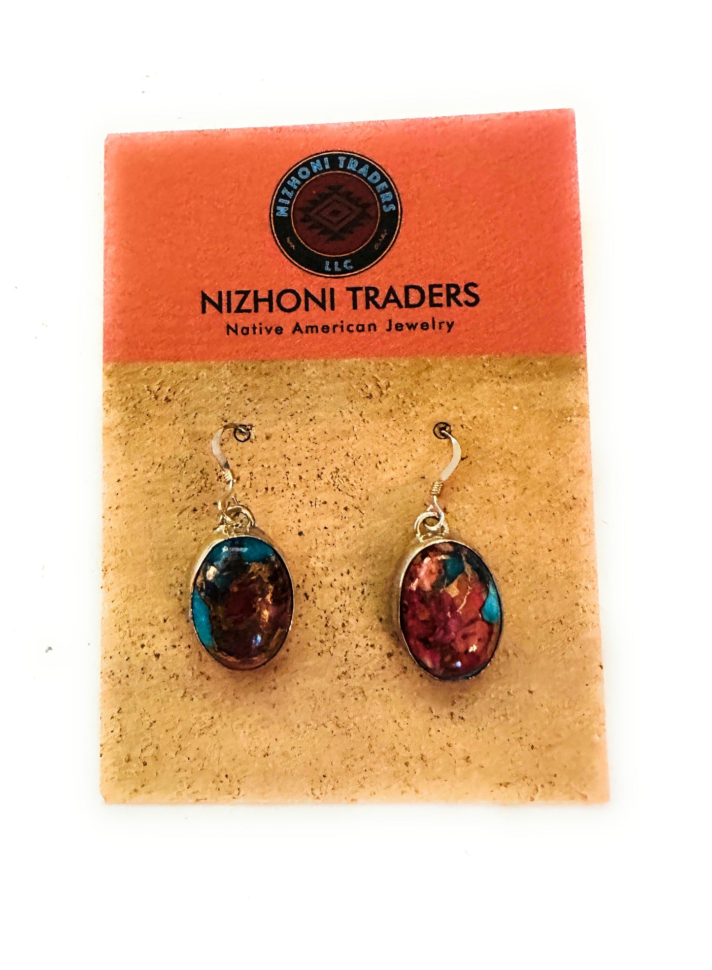 Handcrafted Pink Dream Mojave & Sterling Silver Dangle Earrings