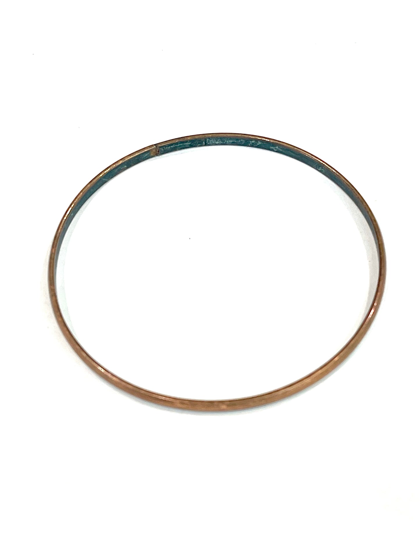 Vintage Handmade Copper Bangle Bracelet