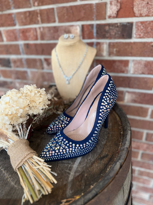 Rhinestone Heels