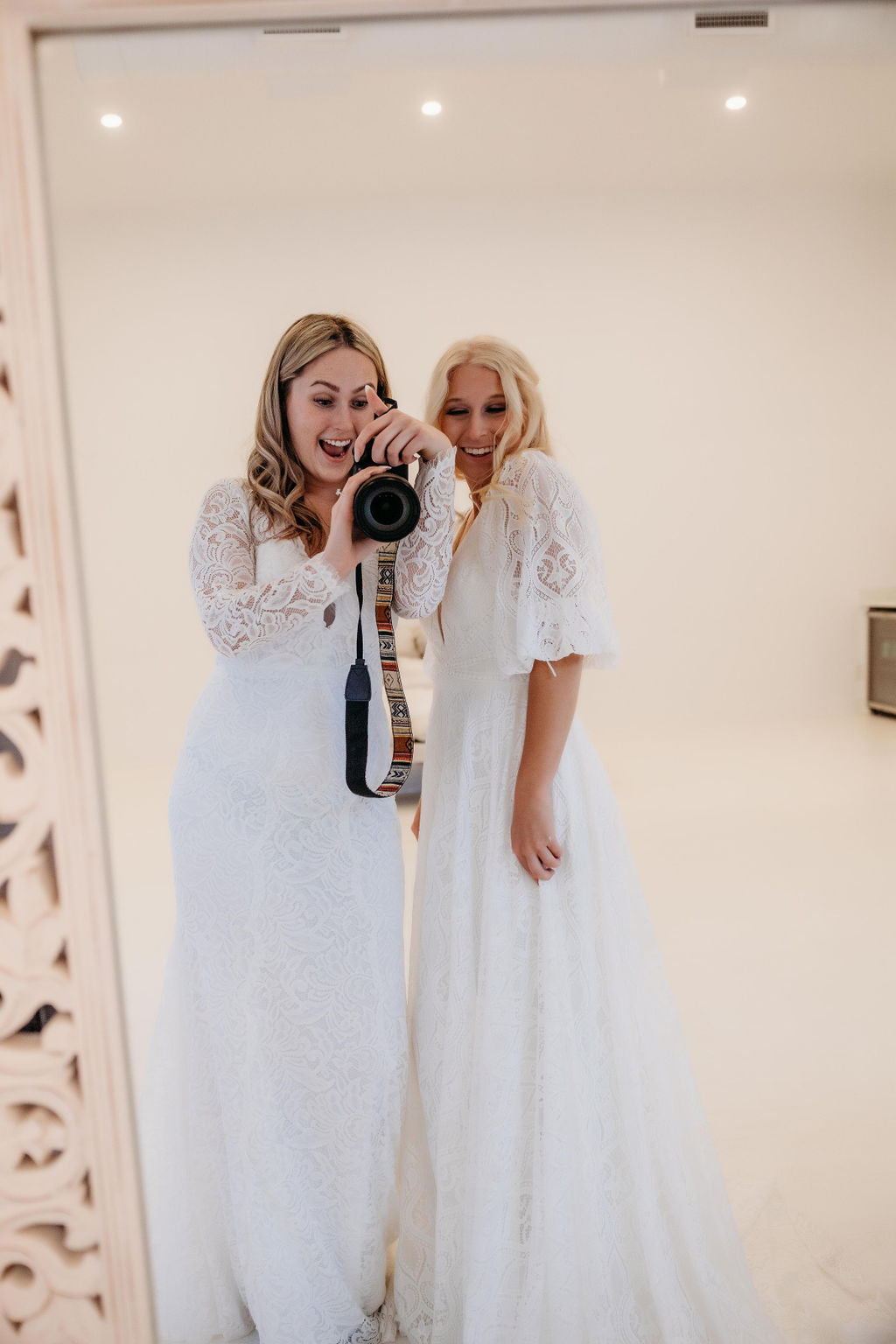 The Cheyenne-Custom Fitted Long Sleeve Lace Wedding Dress