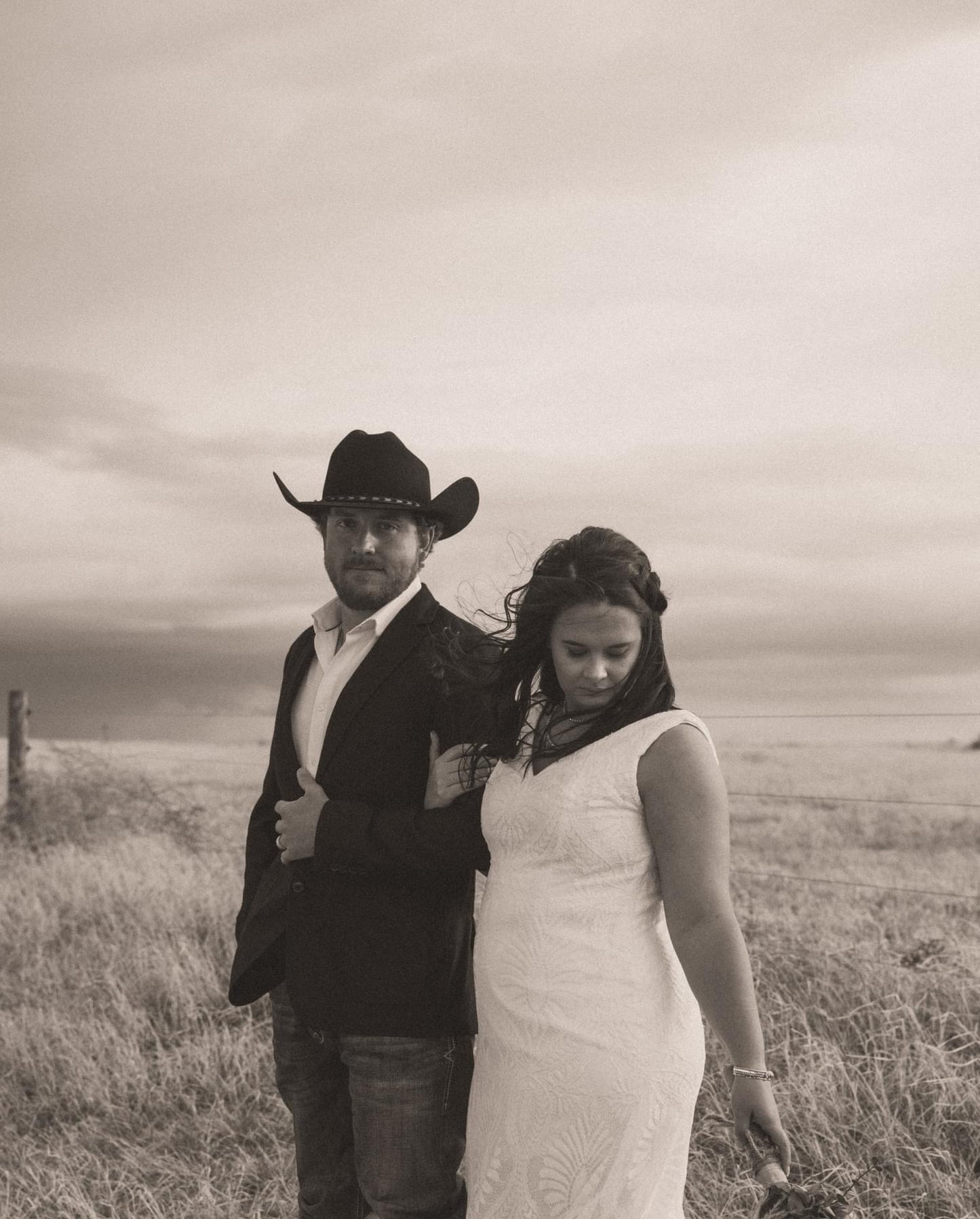 The Dolly Gown-Custom Western Wedding Dress with Fringe