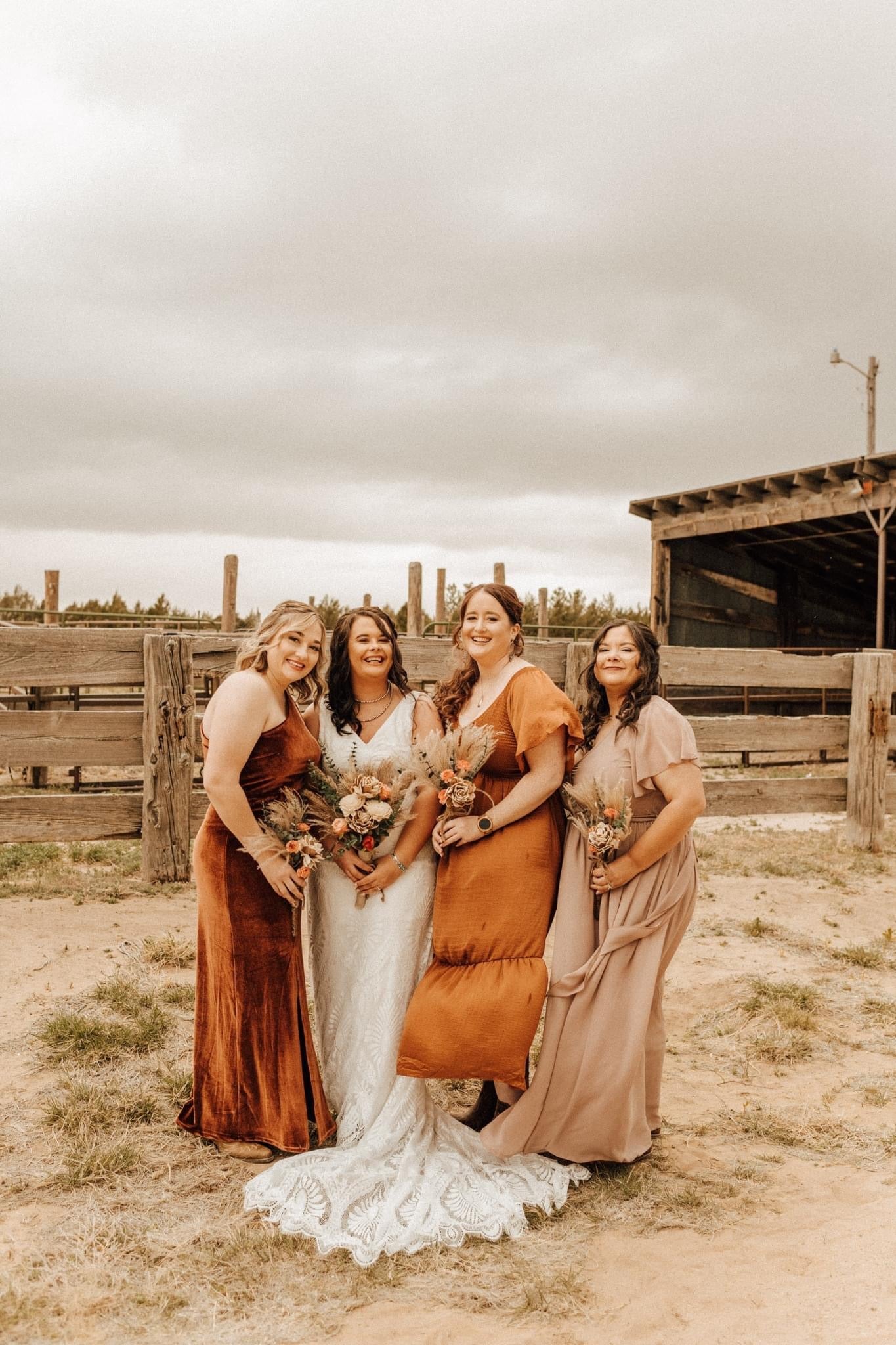 The Dolly Gown-Custom Western Wedding Dress with Fringe