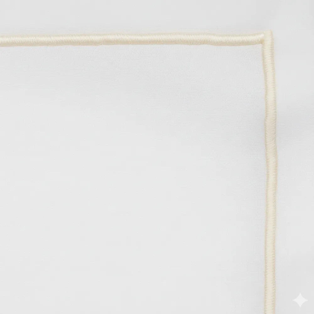 Ivory Embroidery Napkins