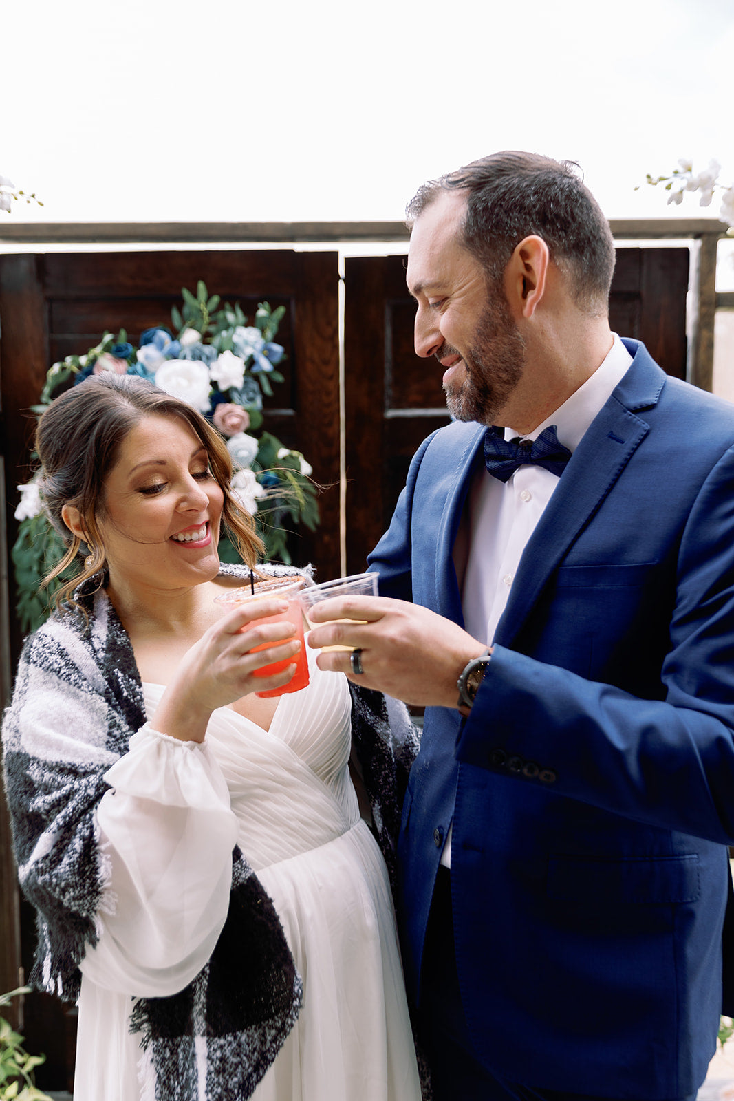 The Jenny– Custom Off-the-Shoulder Western Wedding Dress