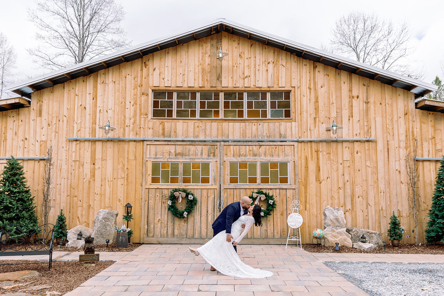 The Cheyenne-Custom Fitted Long Sleeve Lace Wedding Dress