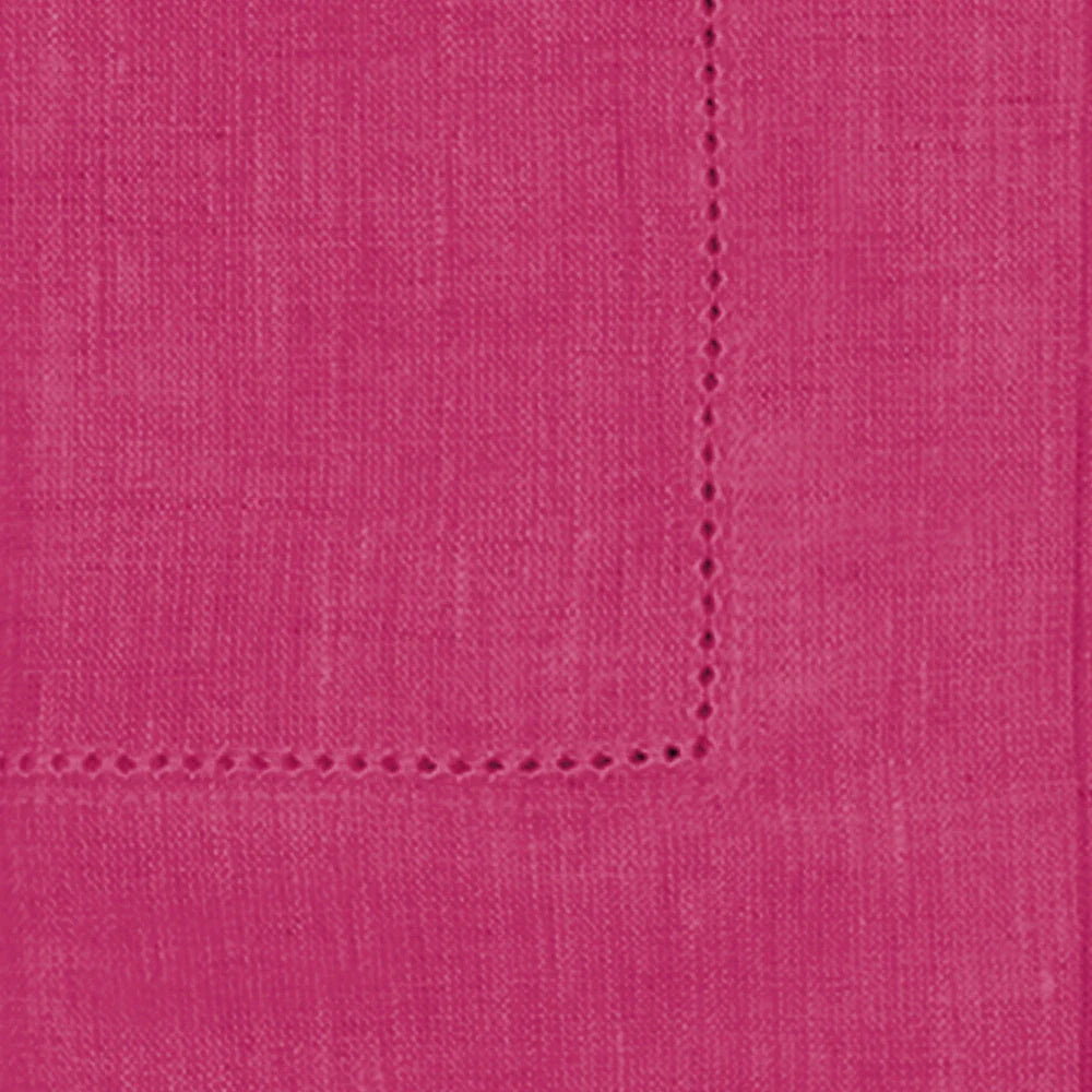 Raspberry Linen Napkins