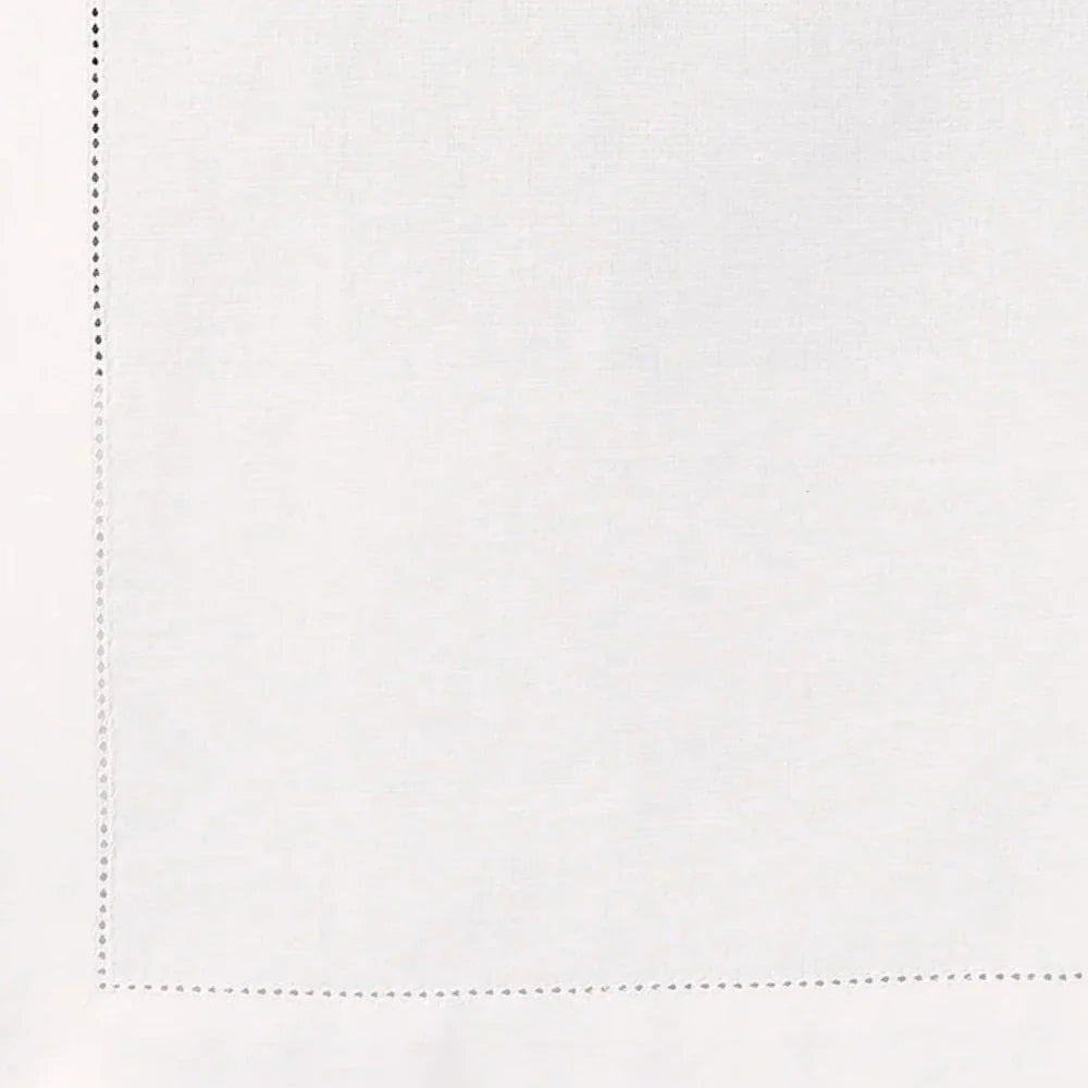 Linen Table Runner - Hemstitch Table Runner