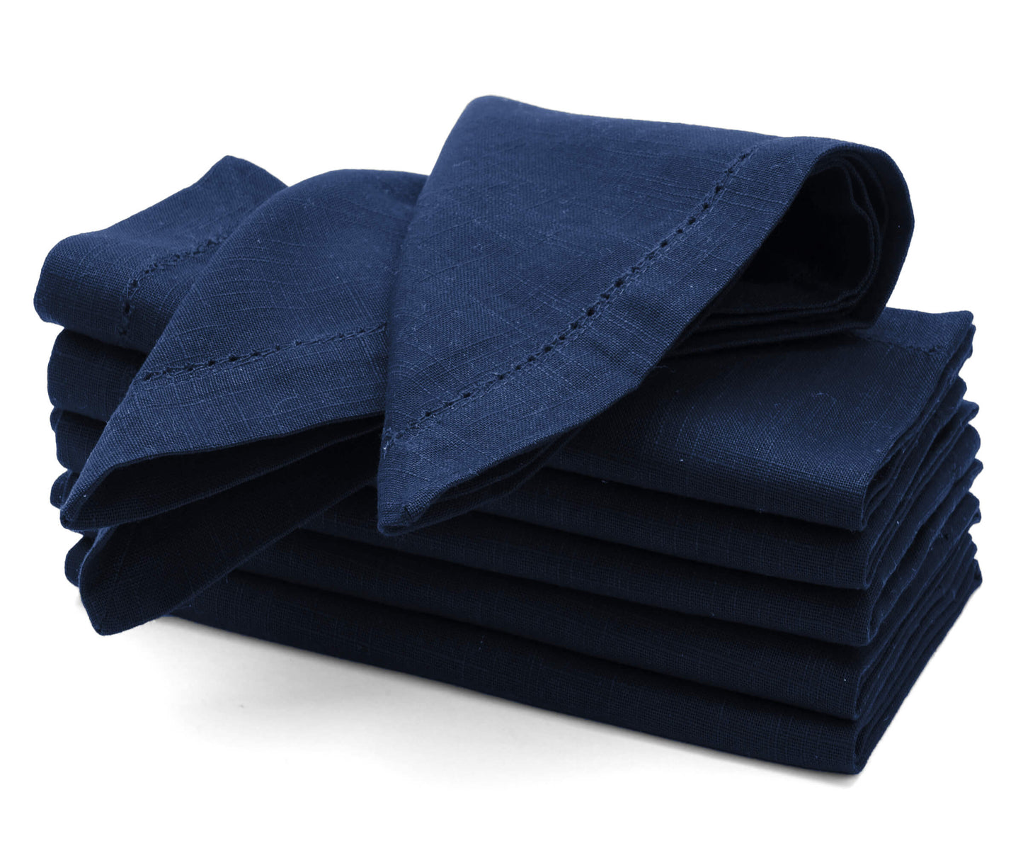 Hemstitch Napkins - Table Napkins - Cotton Cloth Napkins