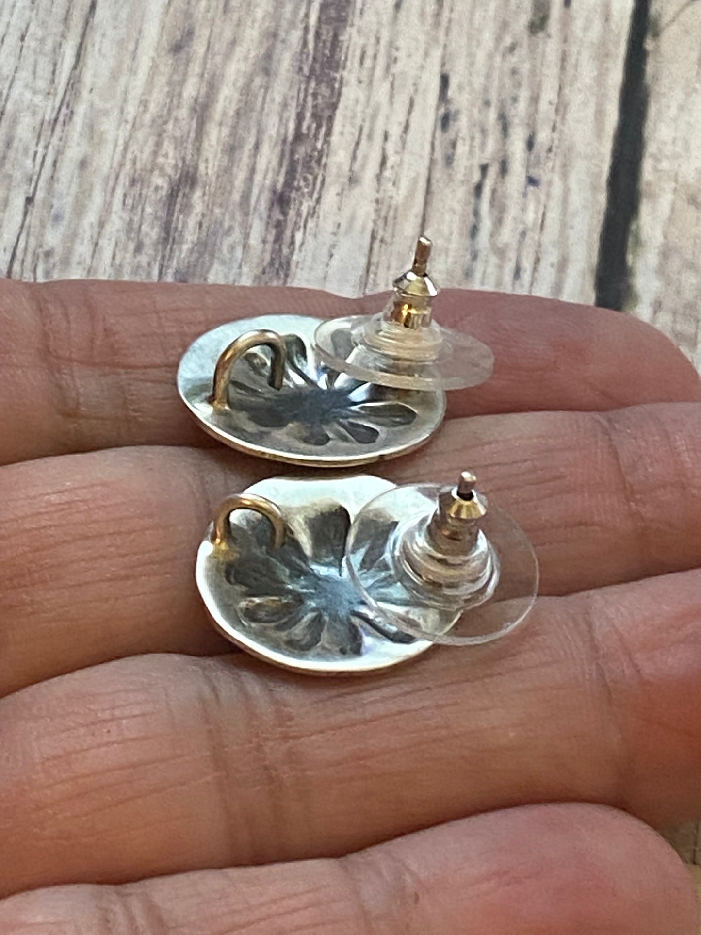Handcrafted Sterling Silver Handmade Post Earring Adaptors