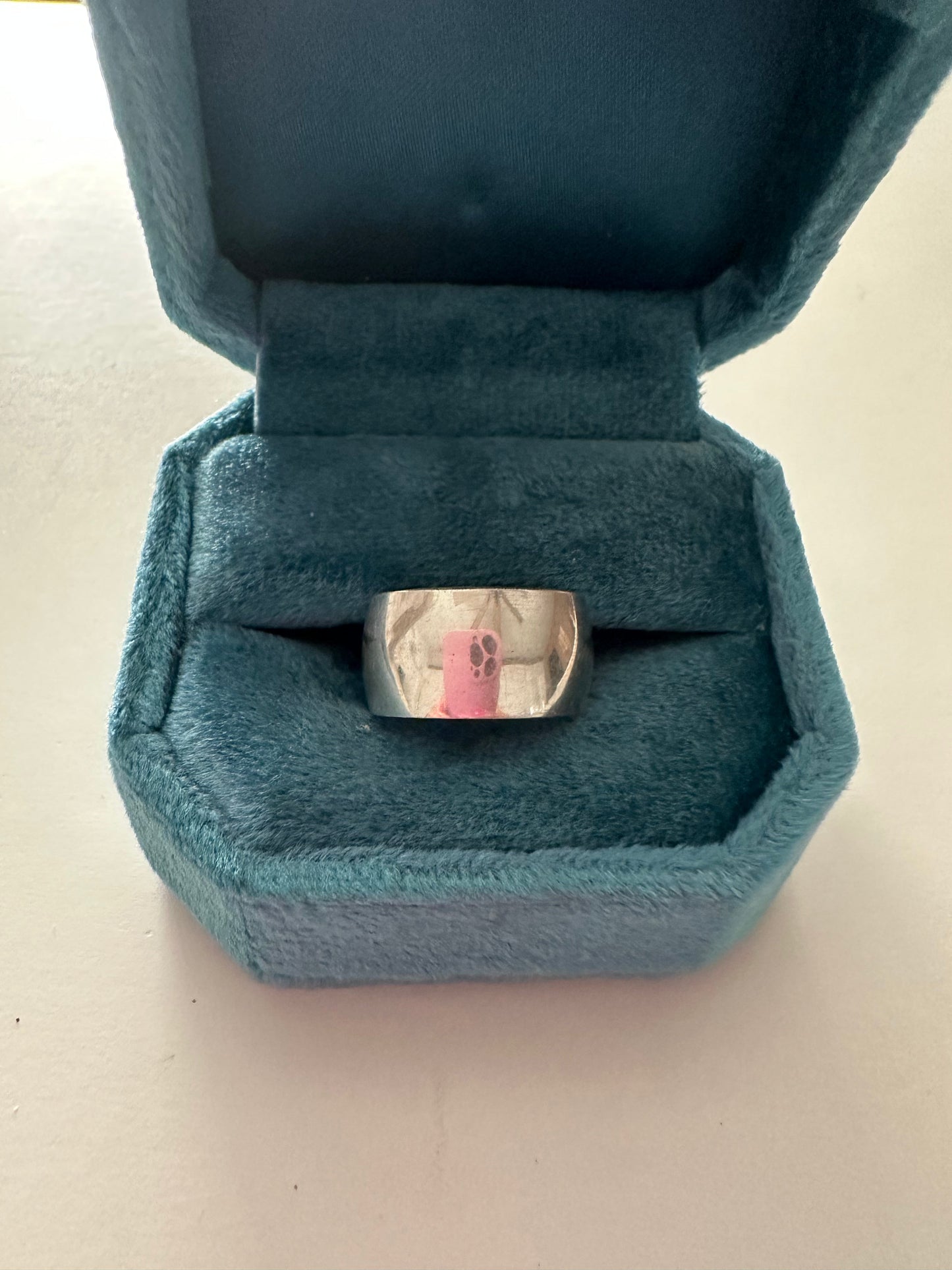 Handcrafted Sterling Silver Wedding Band Ring