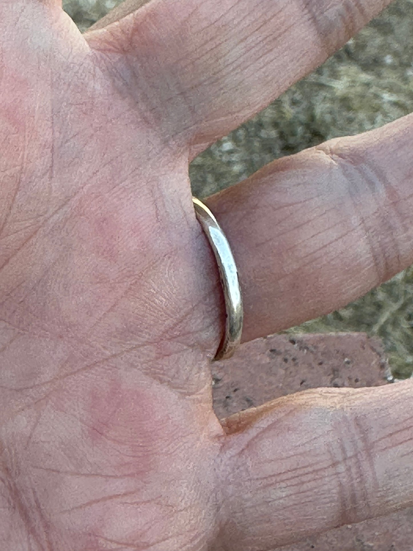 Handcrafted Sterling Silver Multistone Stacker Band