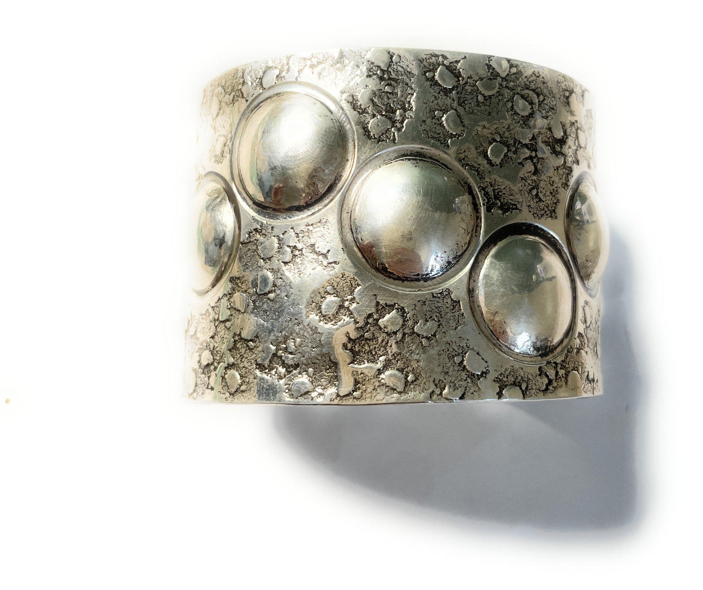 Handcrafted Sterling Silver Cuff Bracelet By Codie Willie