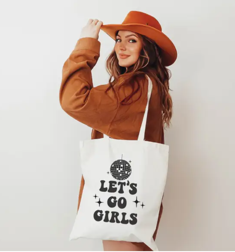 Let's Go Girls Tote Bag