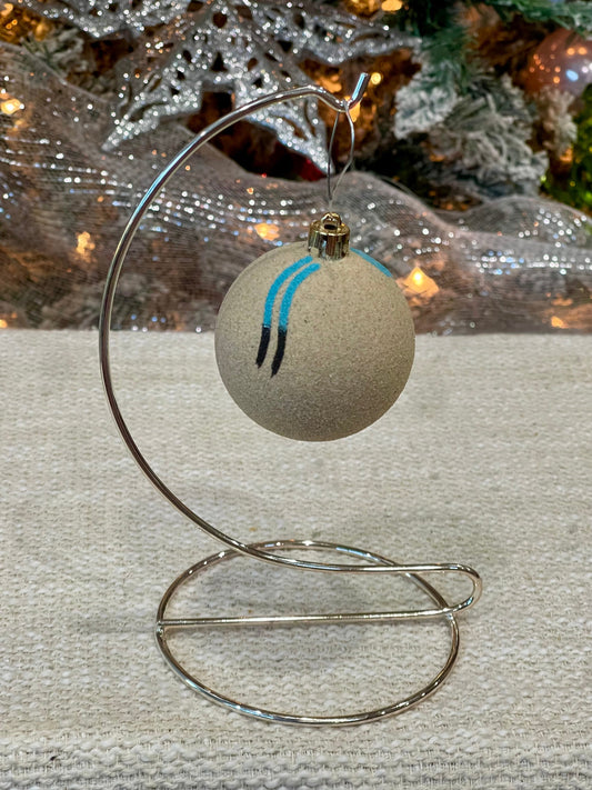 Handcrafted Ceramic Sand Painted Ornament