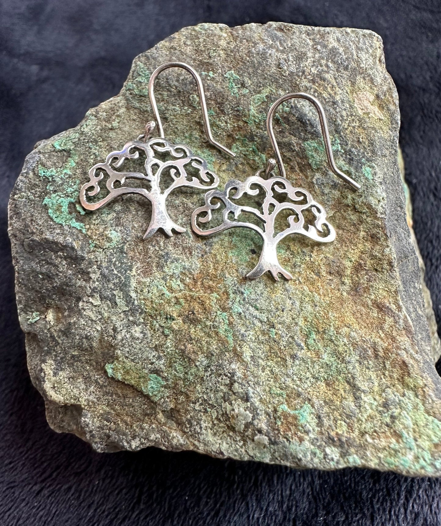 Small Tree of Life Earrings on Hook