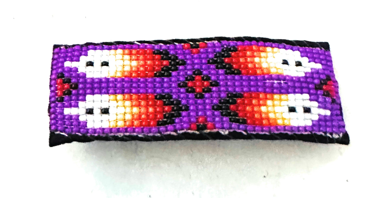 Handcrafted Handmade Beaded Barrette