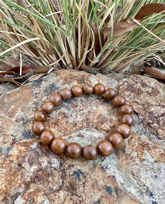 Agarwood 8mm Stretch Bracelet