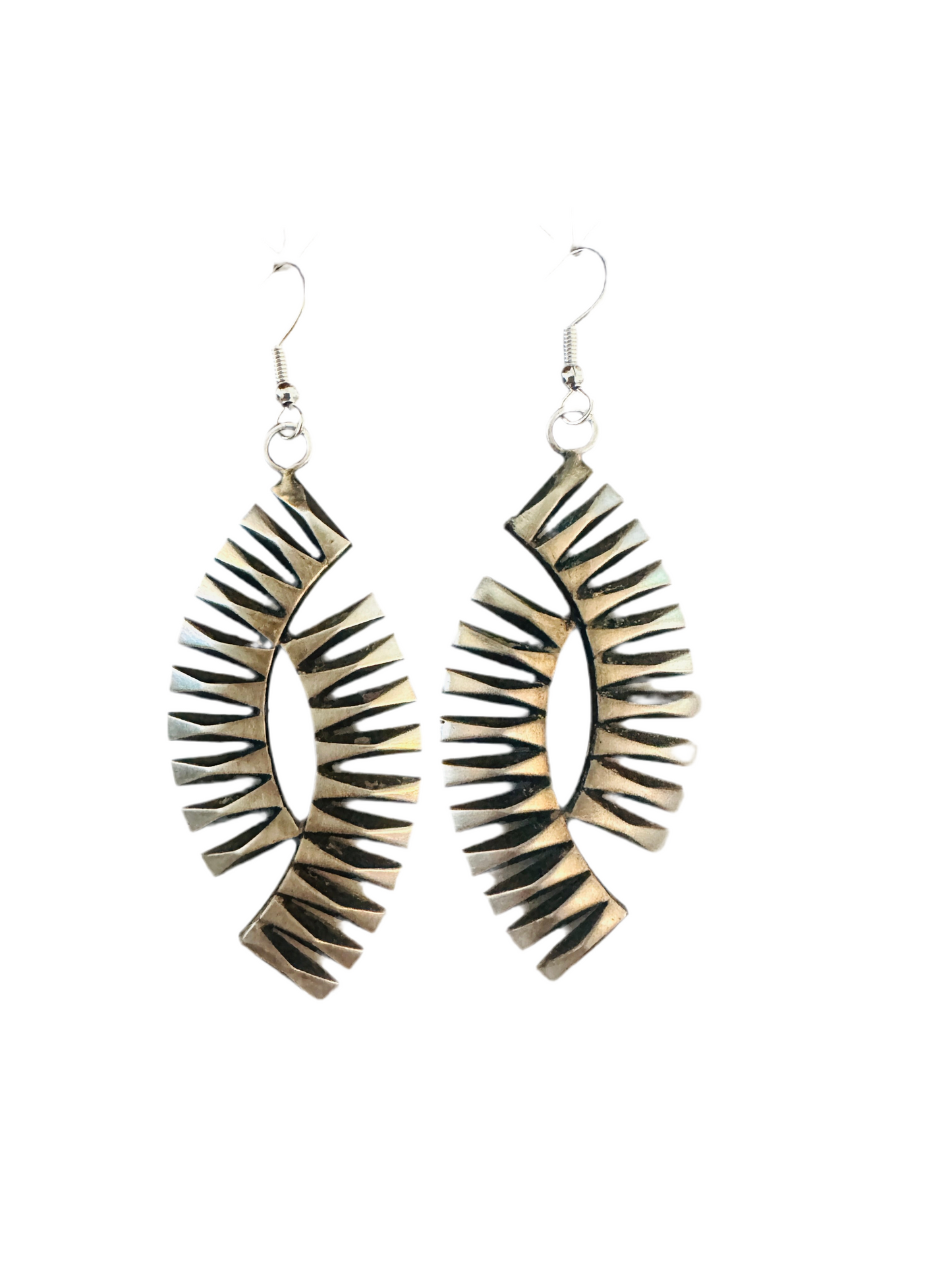 Handcrafted Beth Dutton Sterling Silver Dangle Earrings