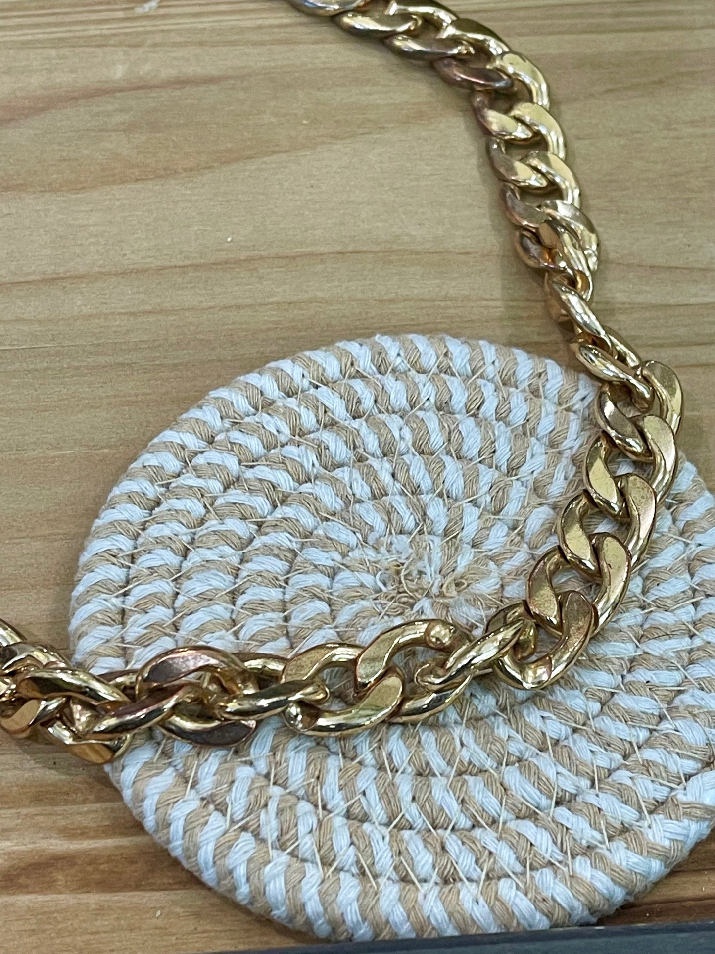 The Bijoux Vault Vintage Gold Plated  Chain  Necklace