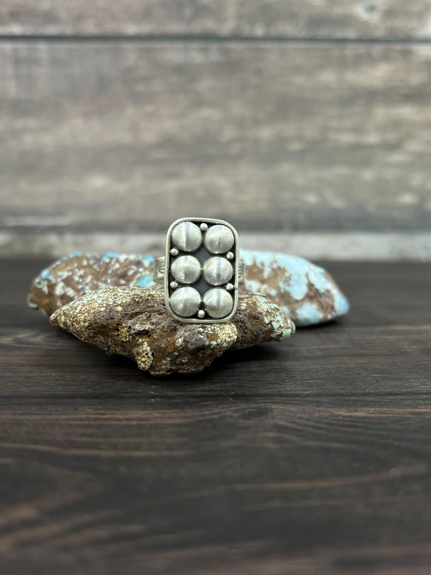 Handmade Sterling Silver Adjustable Ring With Signed Nizhoni