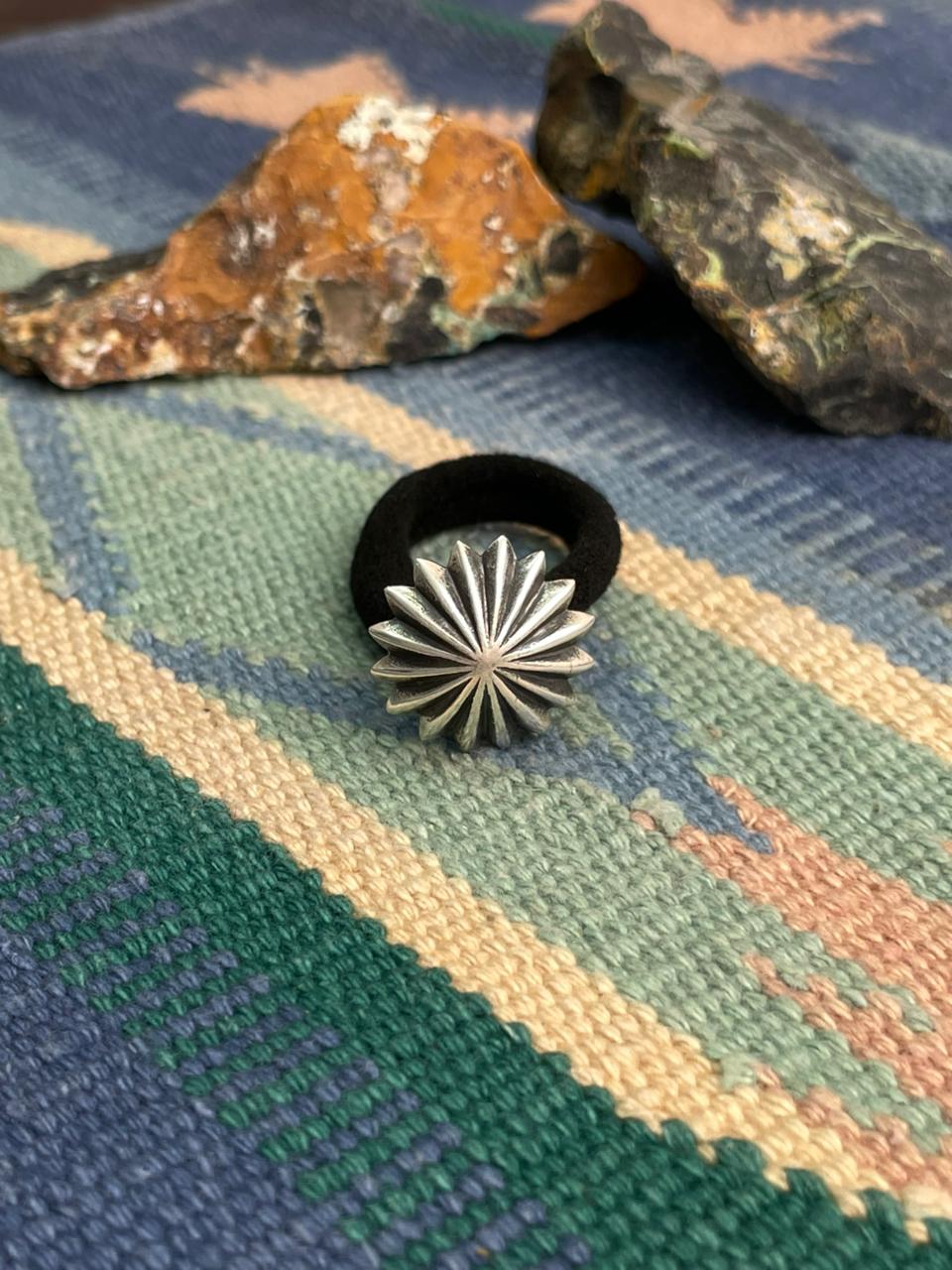 Handmade Sterling Silver Hair Tie