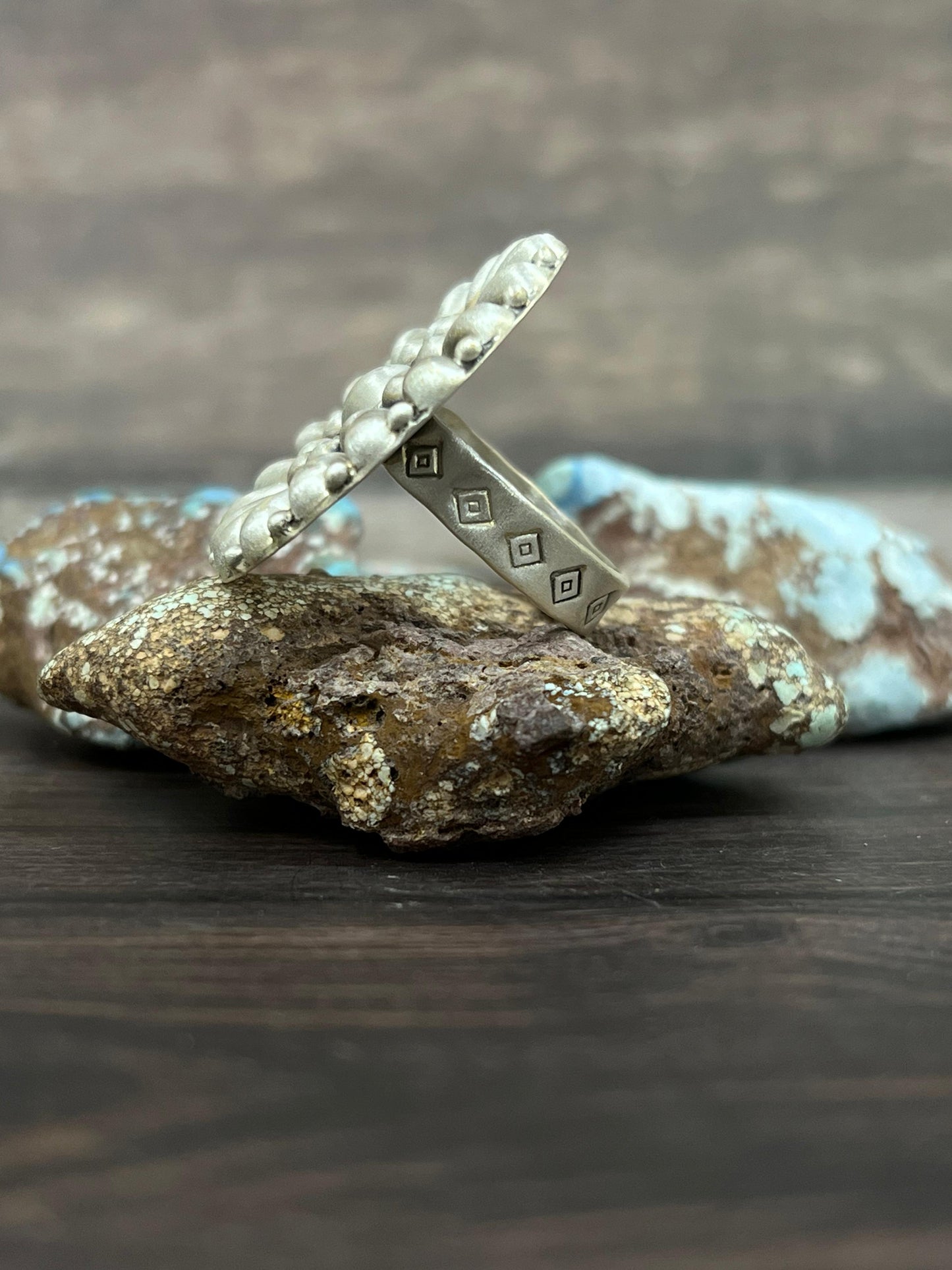 Handmade Sterling Silver Adjustable Ring With Signed Nizhoni