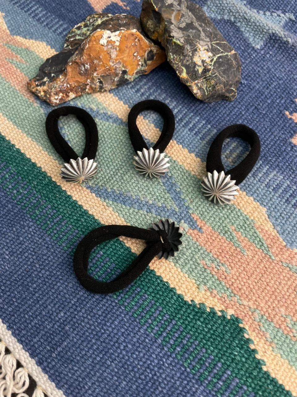 Handmade Sterling Silver Hair Tie