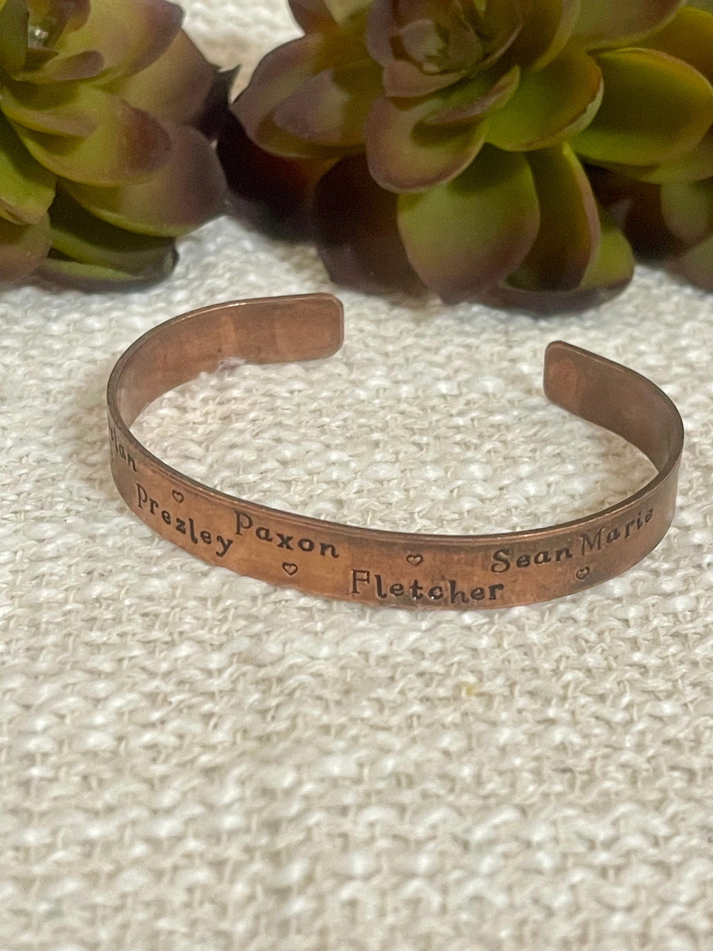 Vintage Handmade Copper Cuff