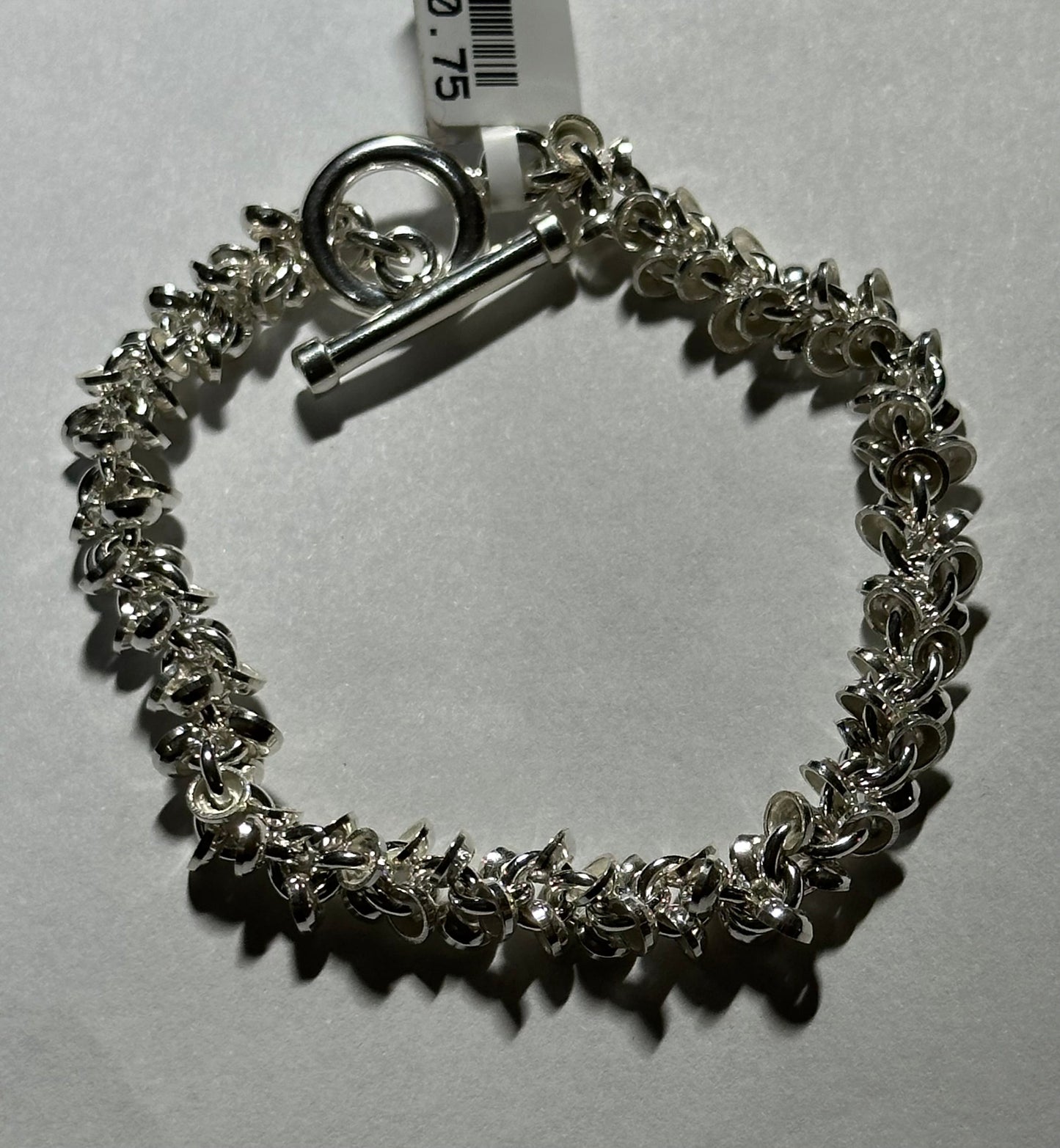 Cymbals Sterling Silver Bracelet